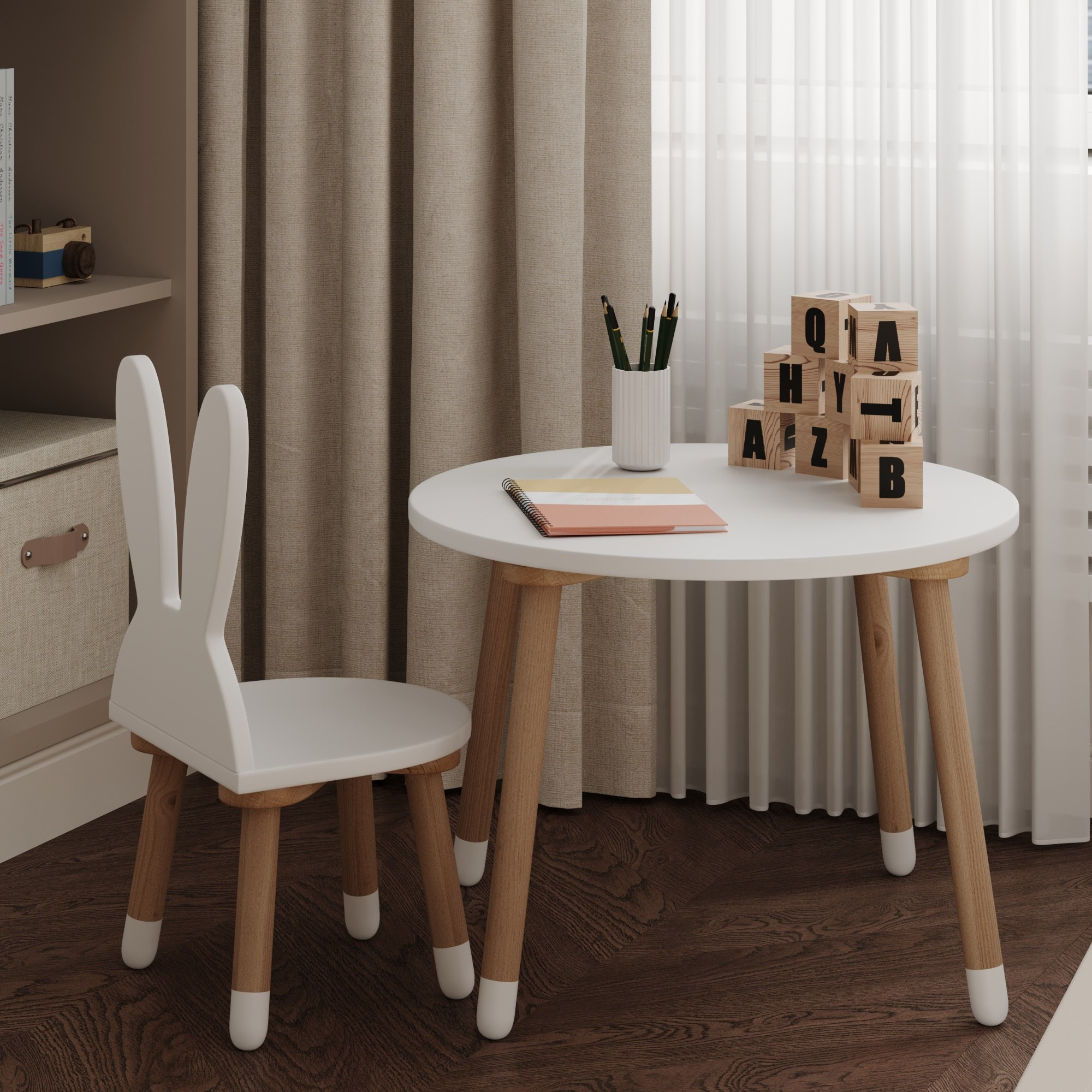 Дизайн Зотова Ксения|Детская Мукомольный пр-зд. Интерьерная 3D визуализация