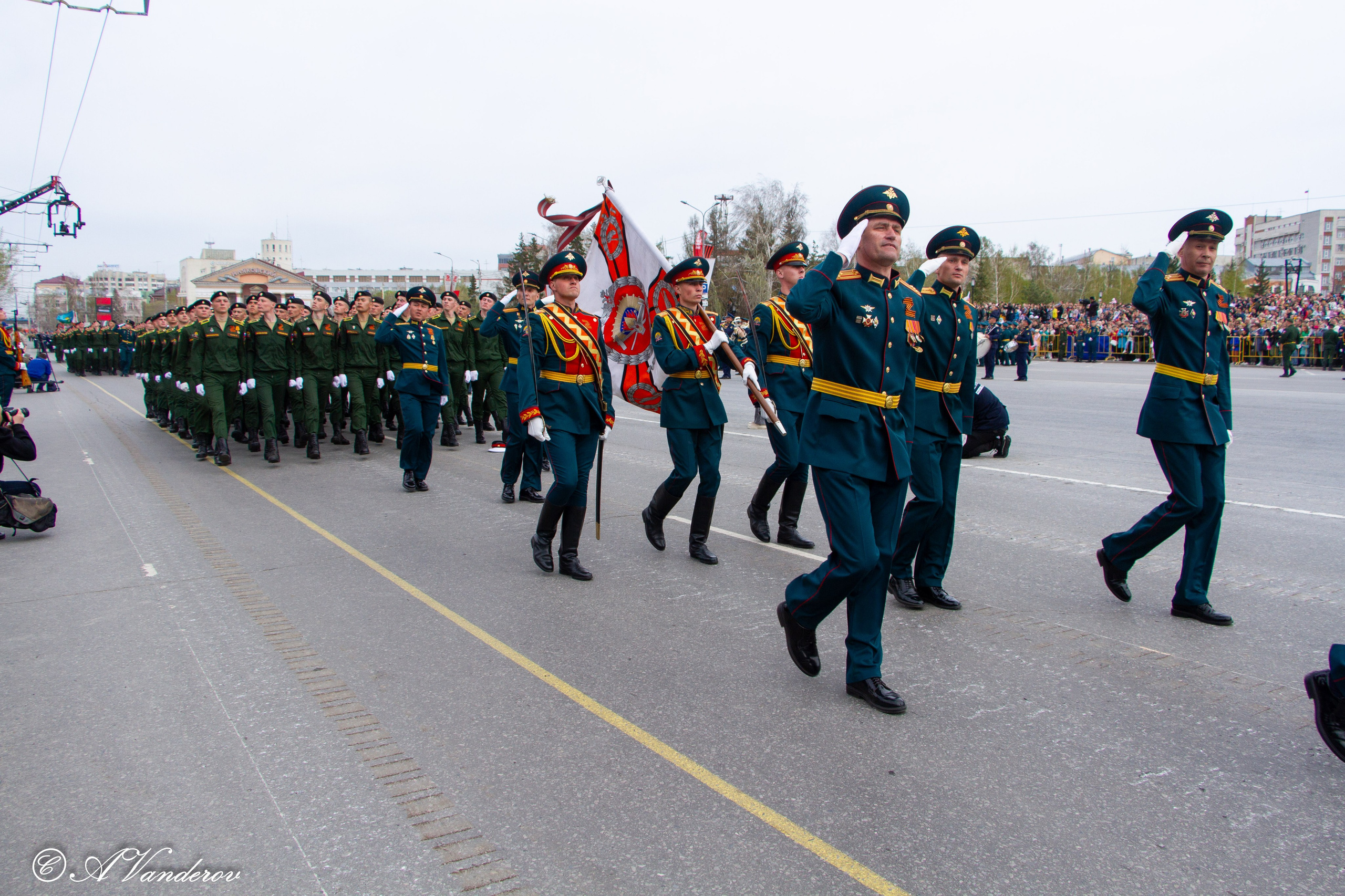Парад Победы Омск 2024. Фотограф Омск | Александр Вандеров