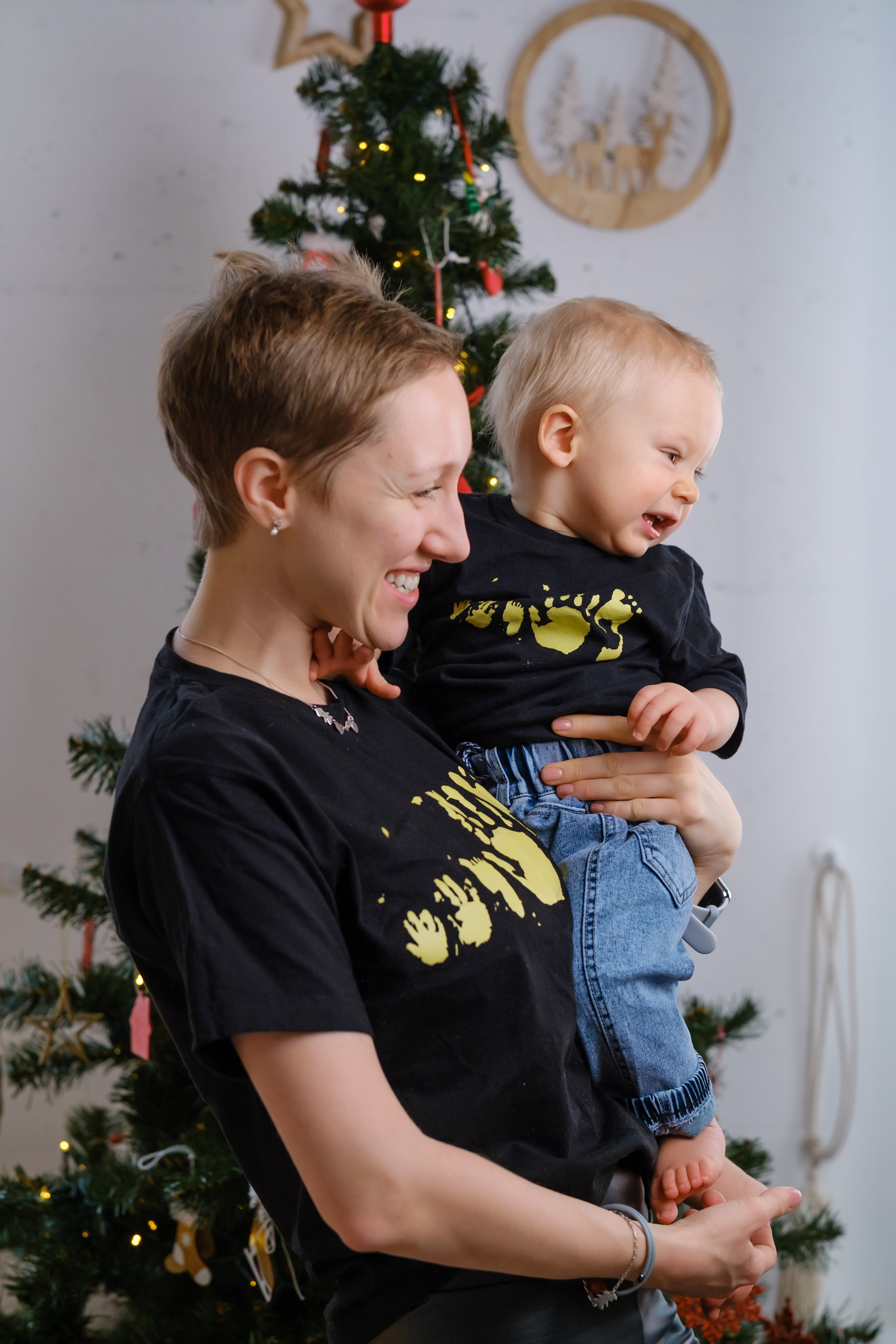 Новогодняя фотосессия. Семейный и детский фотограф в Москве Светлана Потемкина