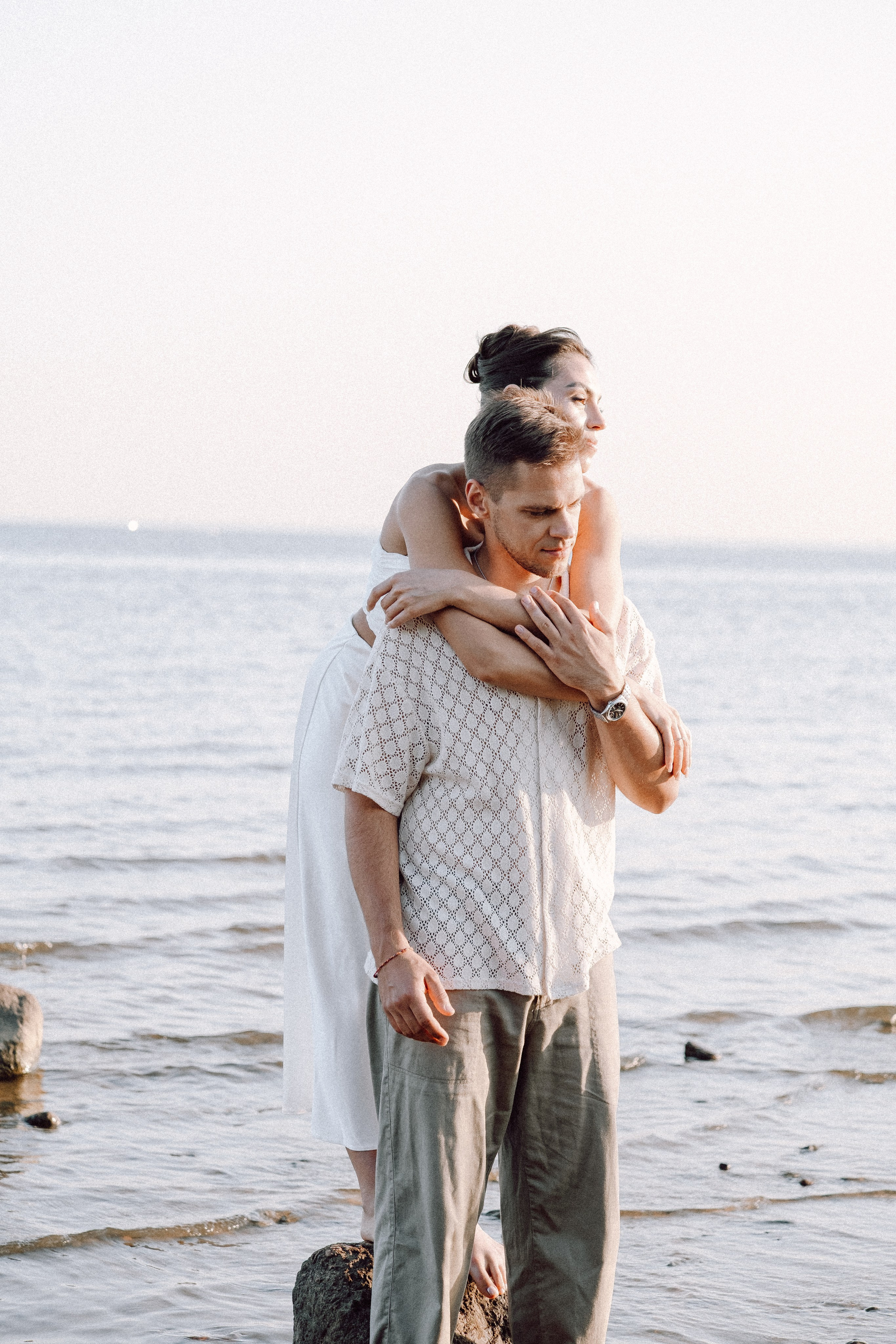 СВАДЕБНАЯ ФОТОСЕССИЯ ВЫЕЗДНОЙ ЦЕРЕМОНИИ (ФИНСКИЙ ЗАЛИВ). Профессиональный фотограф, Санкт-Петербург — Виктория Богомолова