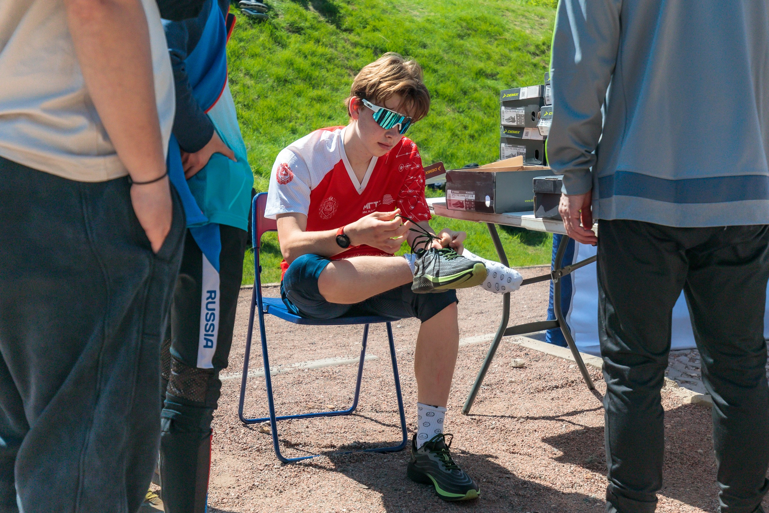 Спортивная фотосъемка outdoor соревнований