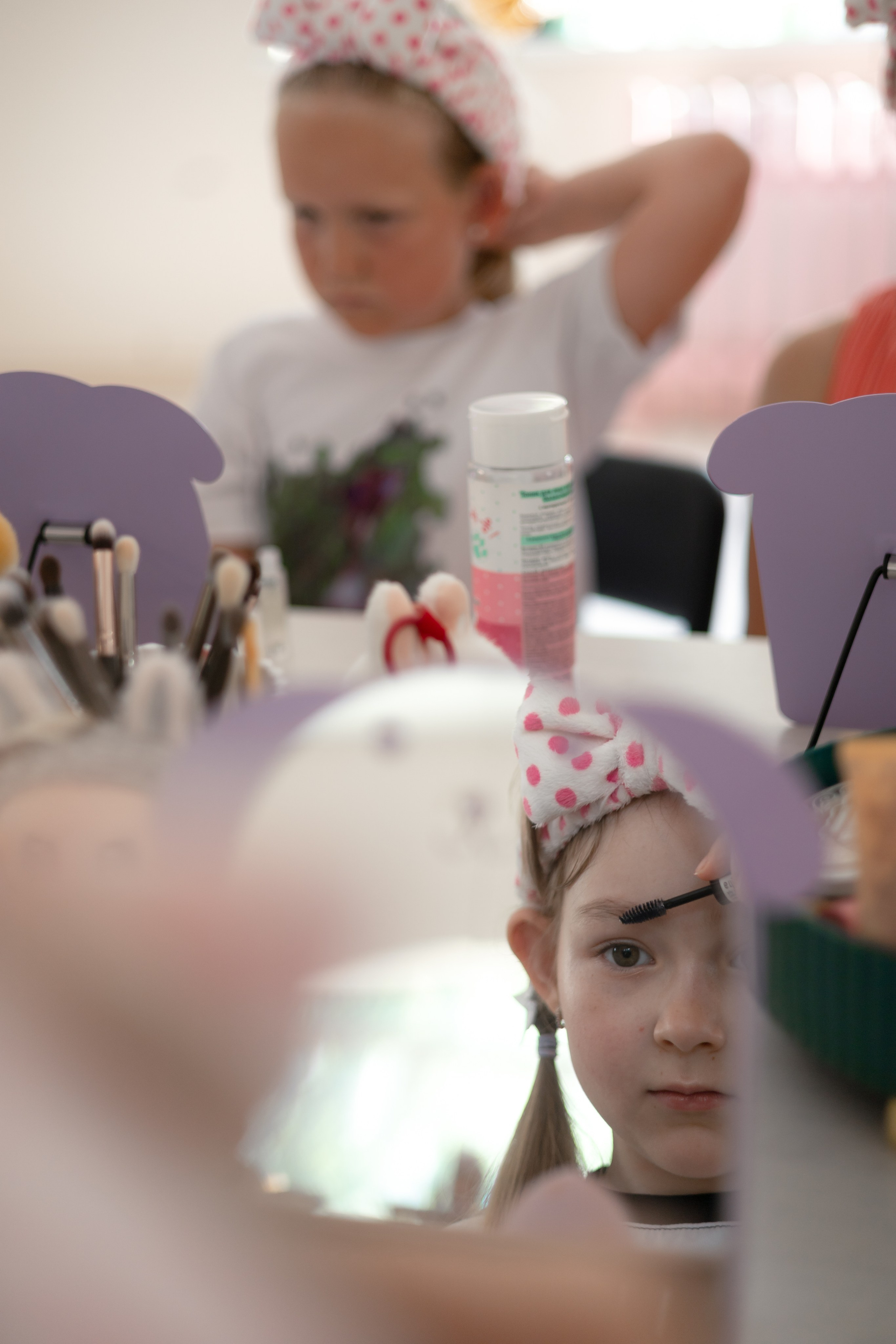 Мастер-класс макияжа на 9-й день рождения Вероники. Школа для девочек во Владивостоке — Само Совершенство