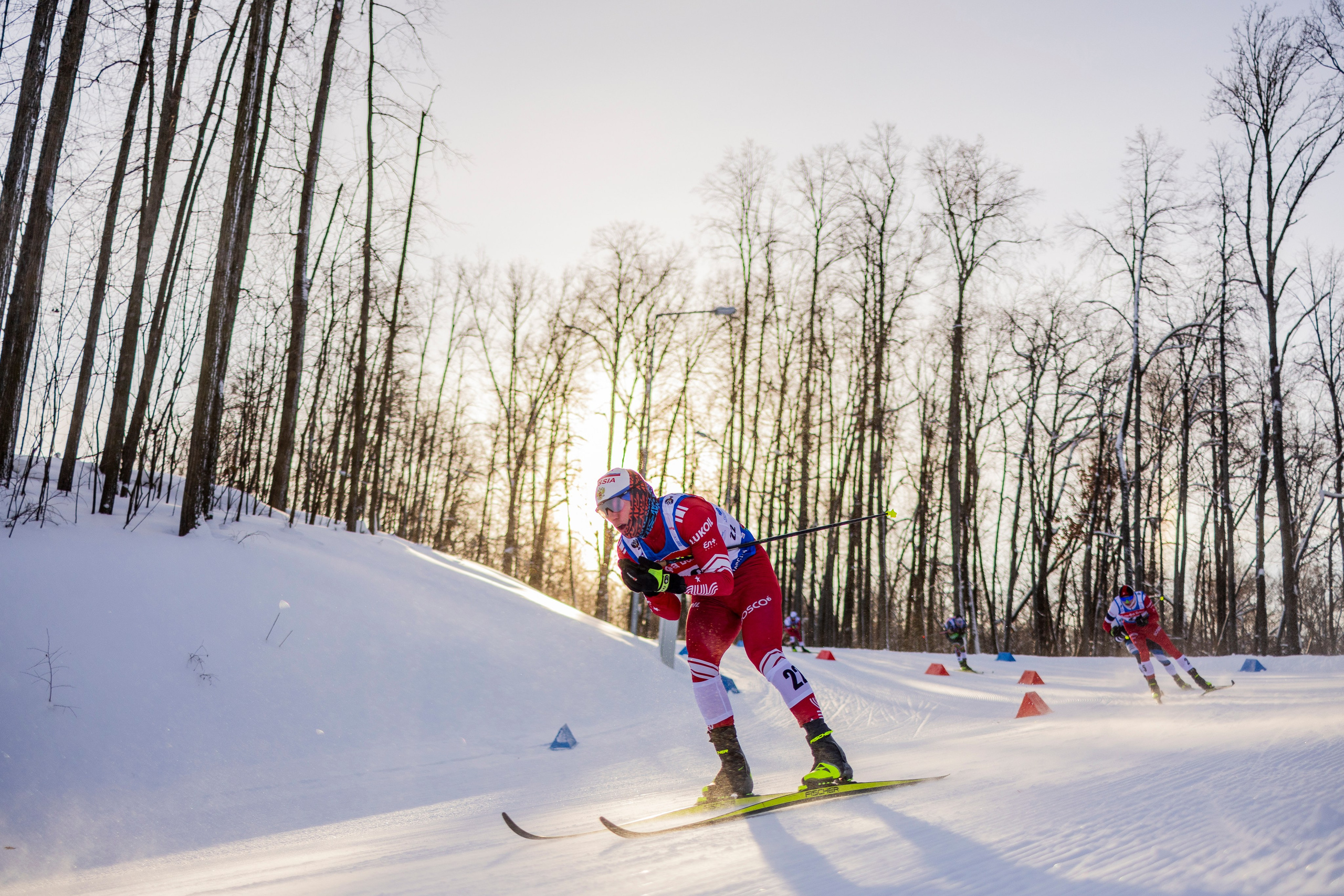 Кубок России по лыжным гонкам. Мужчины скиатлон. Спортивный репортажный фотограф Казань Нафис Сиразетдинов