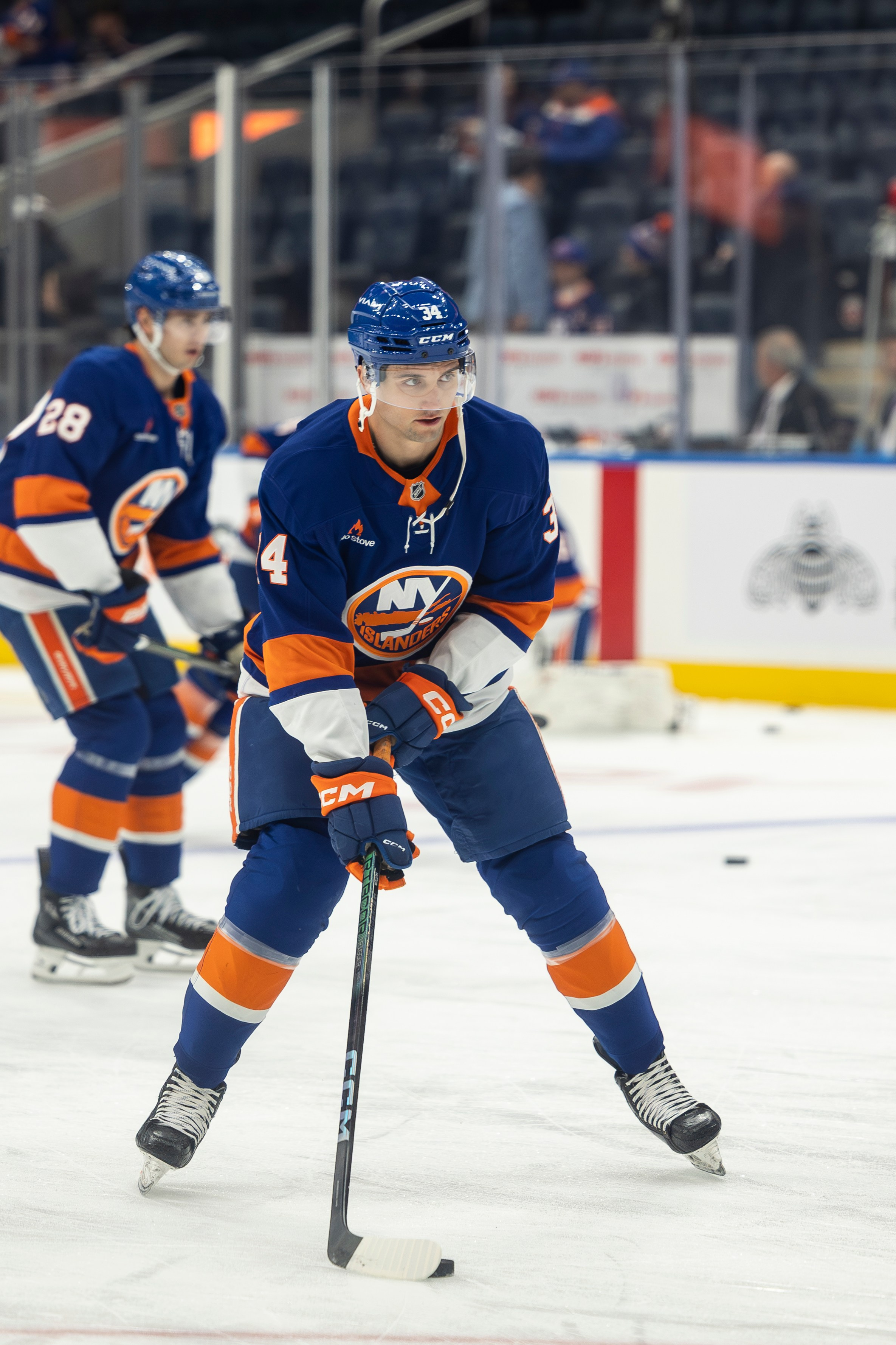 Матч НХЛ: НЙ Айлэндерс — Баффало Сайбэрс. Спортивный репортажный фотограф Казань Нафис Сиразетдинов