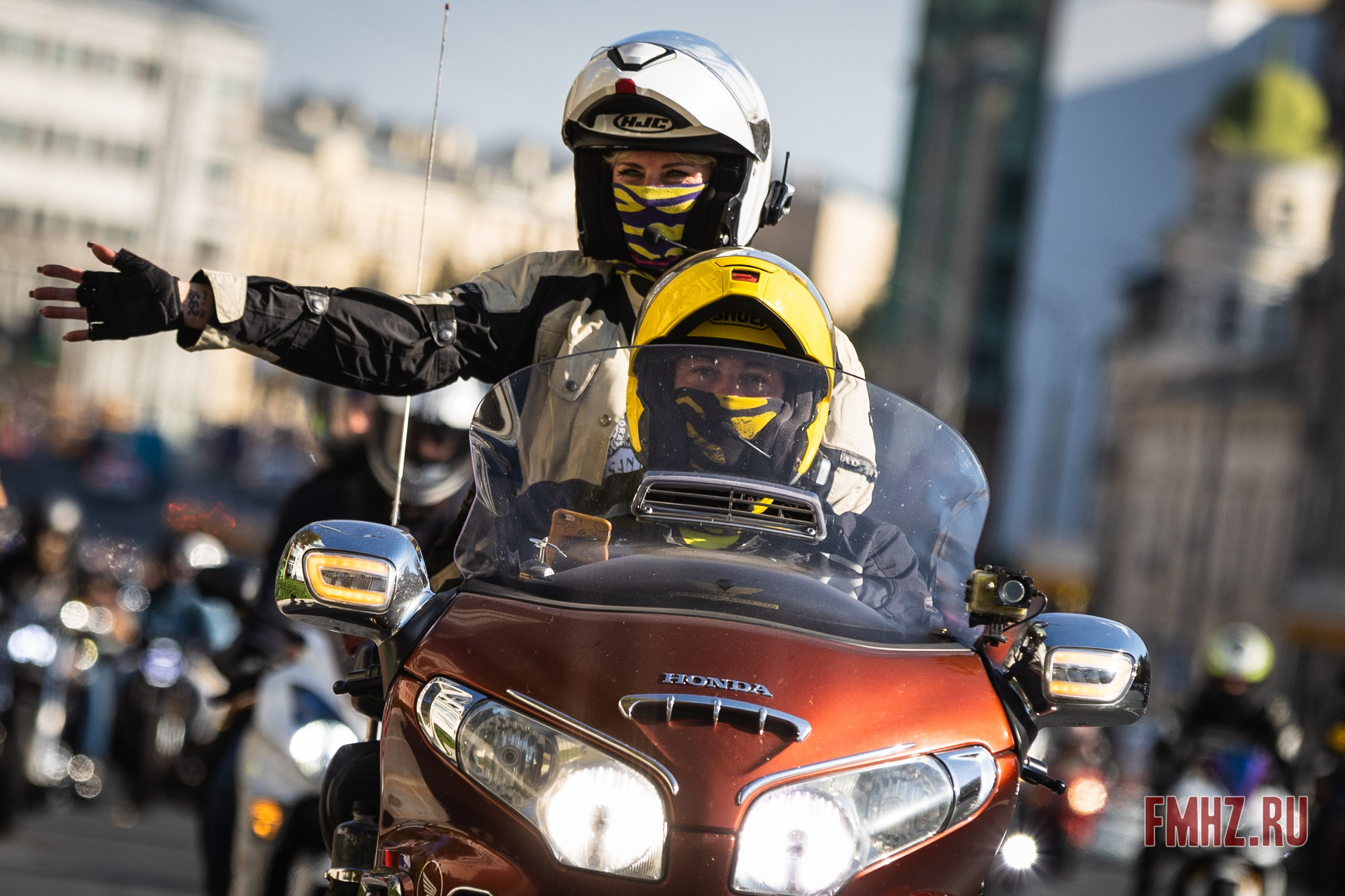 Закрытие Мотосезона 2023 на проспекте Академика Сахарова. Фотограф Владимир Охрименко