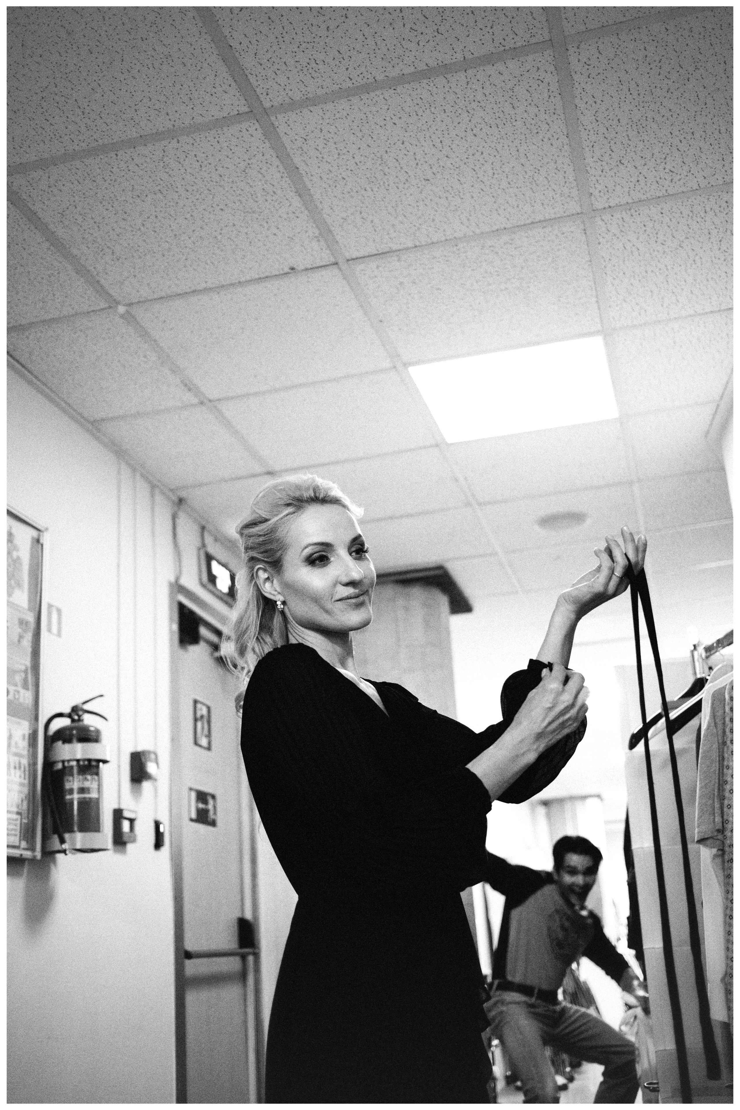 Theatre backstages. Portrait and backstage photographer Nina Crane