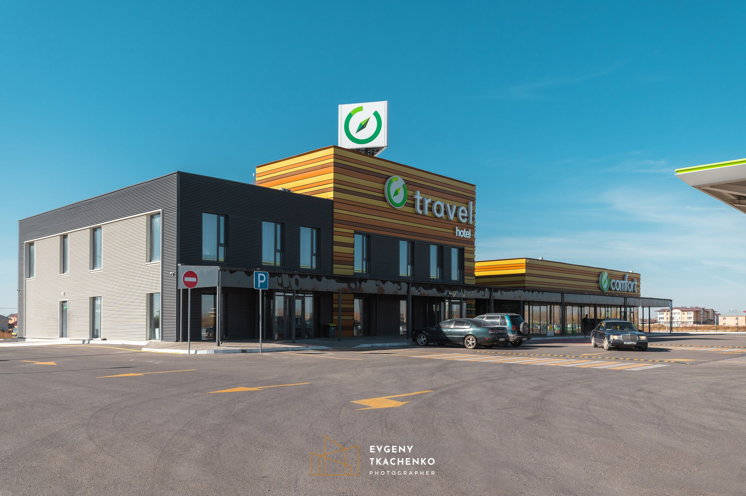 АЗС Compass. Архитектурный и интерьерный фотограф в Казахстане