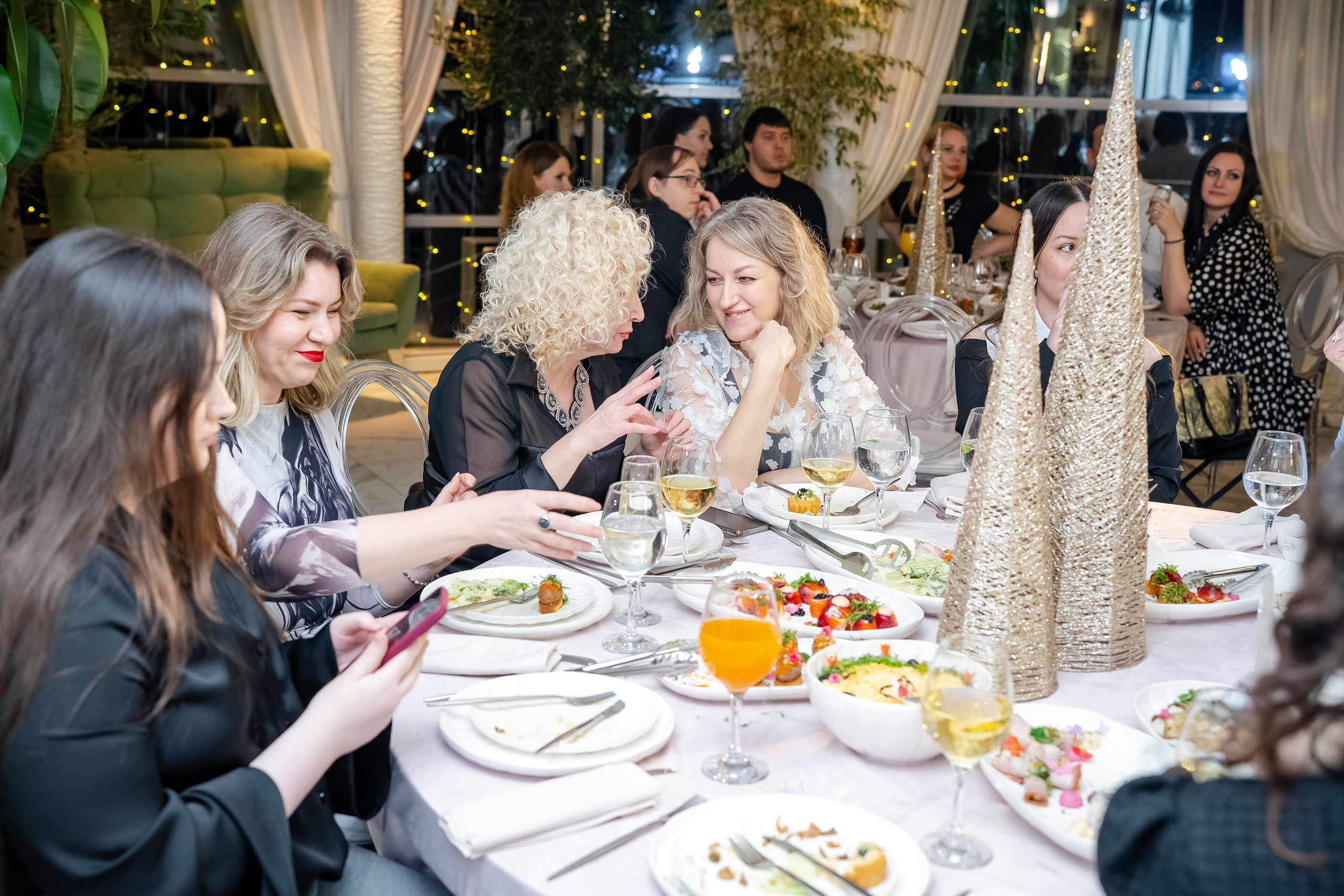 Корпоратив ресторан Vinity Декабрь 2025. Фотограф Александр Вишняков