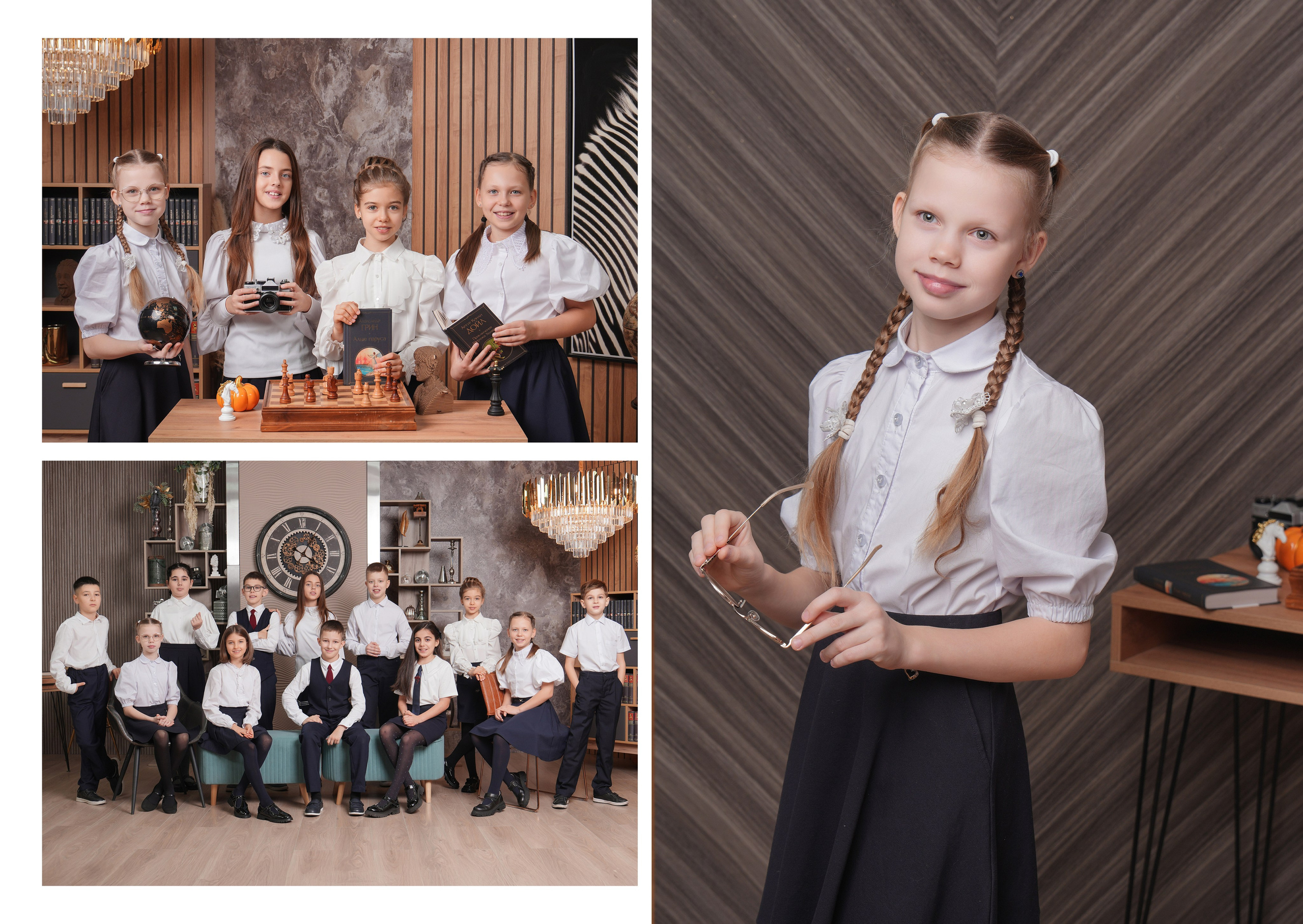 ШКОЛА 100 4 Е. Красивый выпускной альбом в Краснодаре