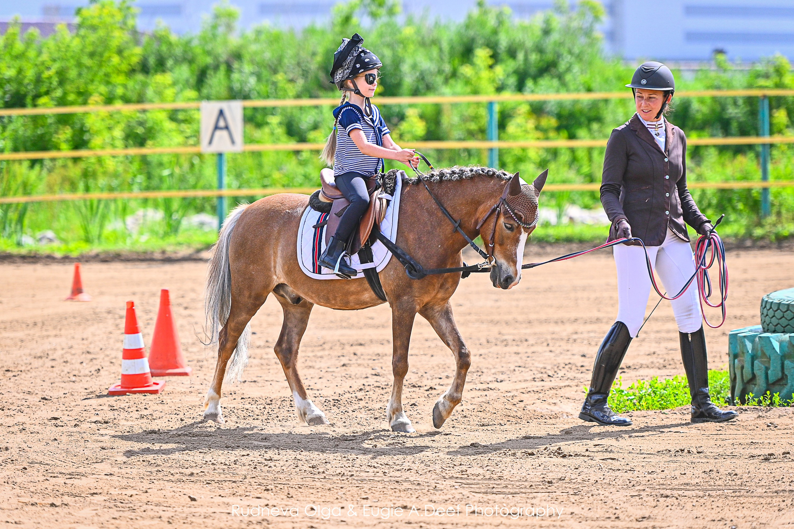 КСК Горки — традиционный Ежегодный Костюмированный КЮР- 2024. ТУРНИРНАЯ КОННАЯ ФОТОГРАФИЯ, Руднева Ольга и Евгений Адеев