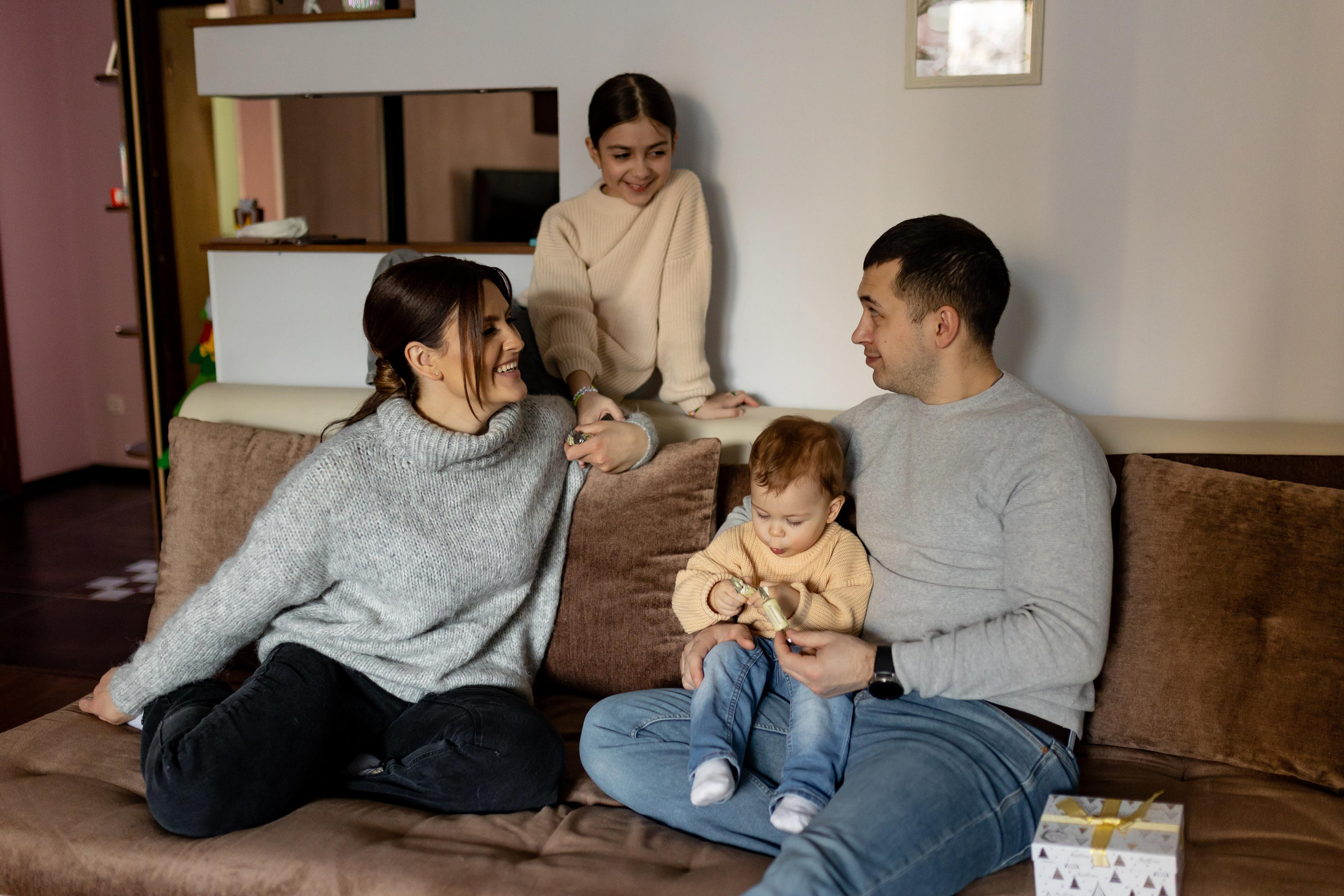 Домашняя новогодняя. Свадебный фотограф Екатерина Герк