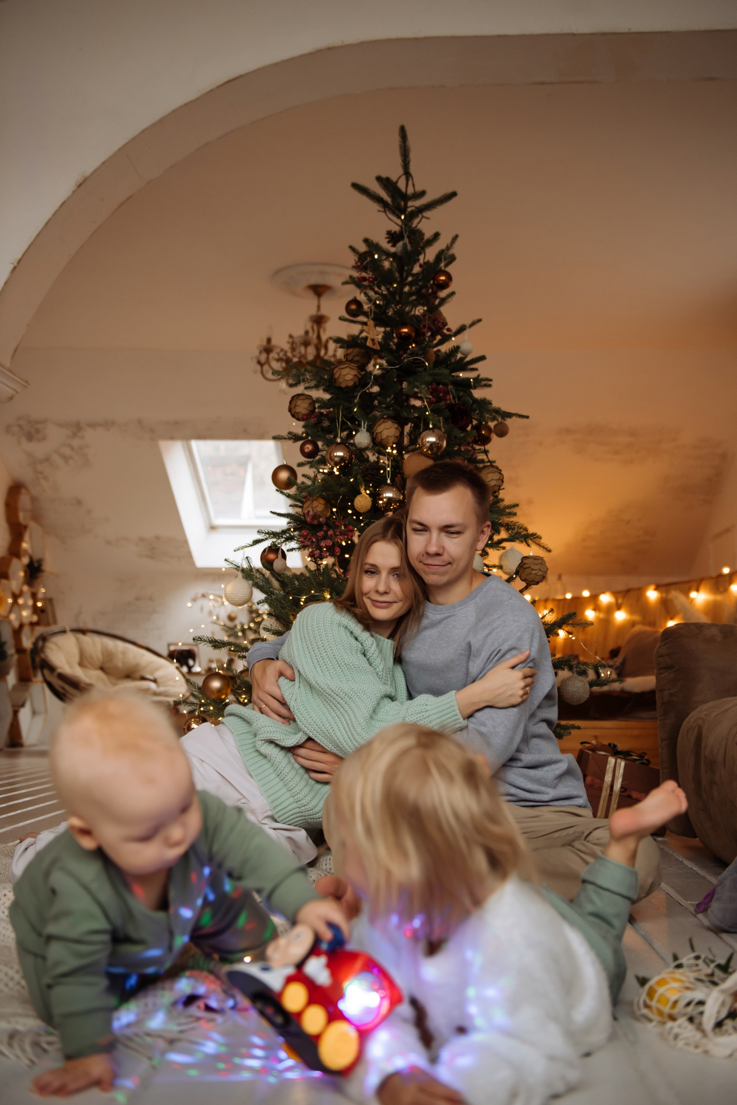 New Year Логиновы. Свадебный, портретный, фотограф беременности в Нижнем Новгороде Алина Зиновьева