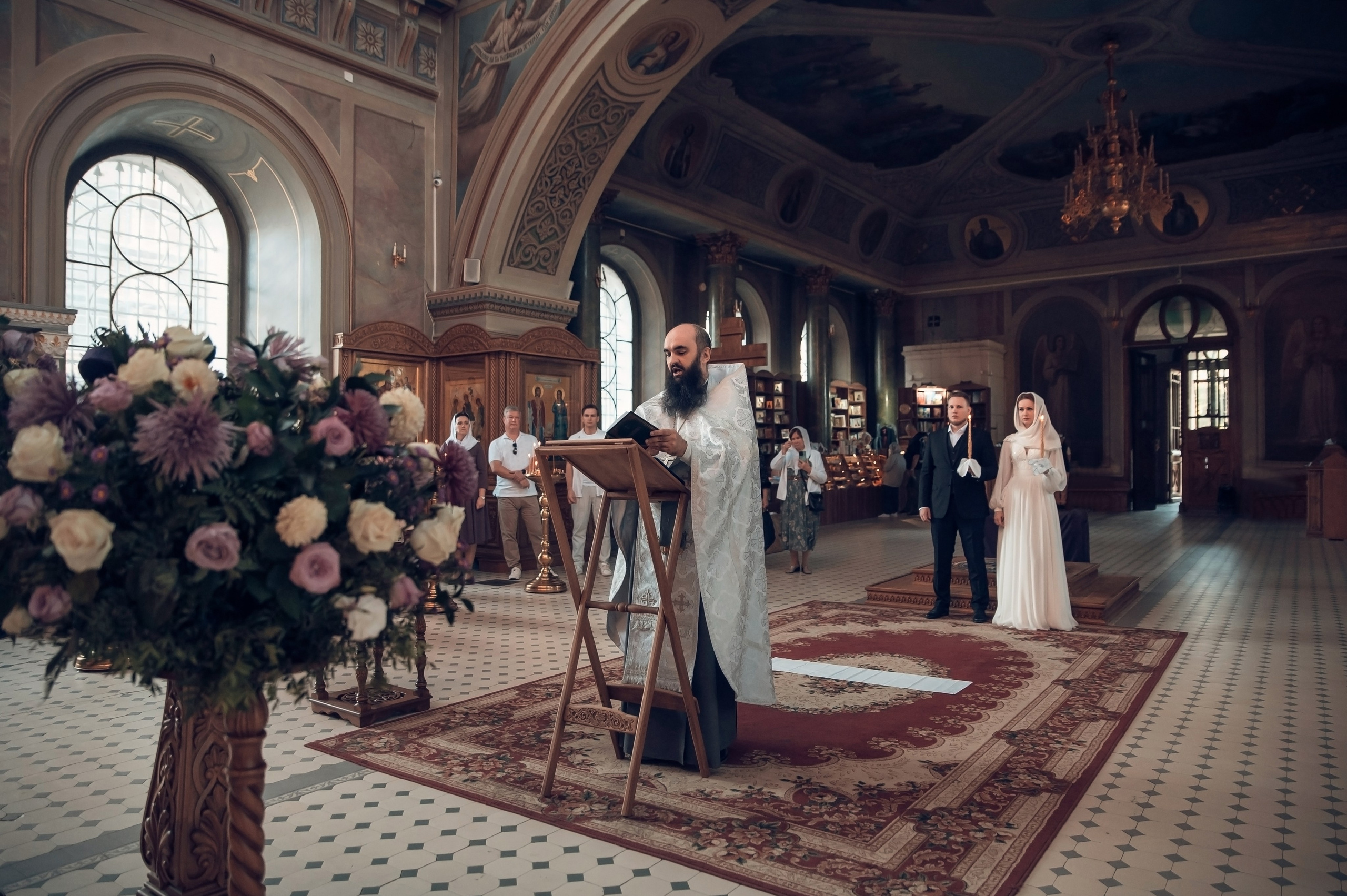 Таинство Венчания Христорождественский кафедральный собор. Семейный фотограф Олеся Батурина Рязань