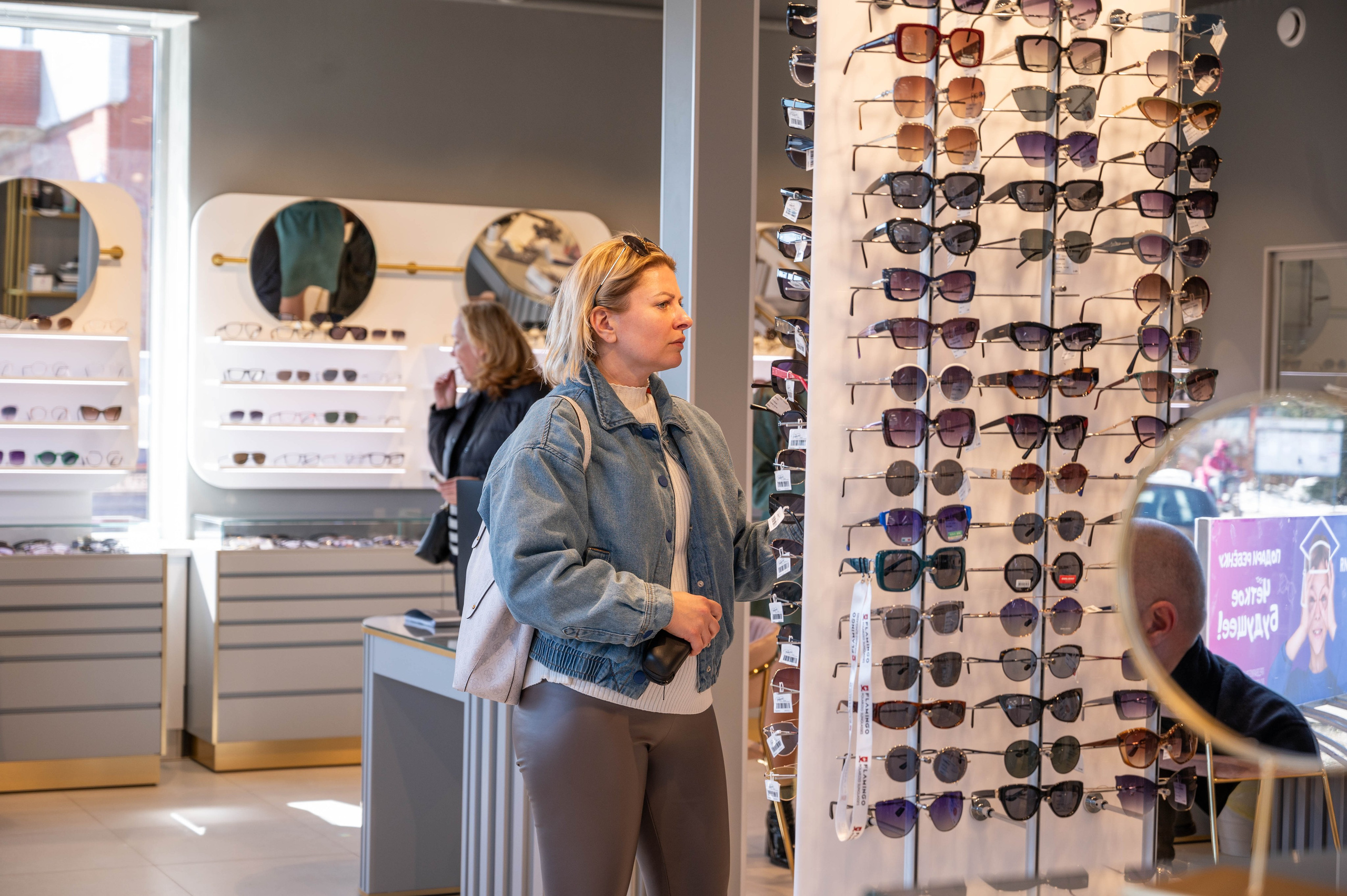 Съёмка открытия оптики