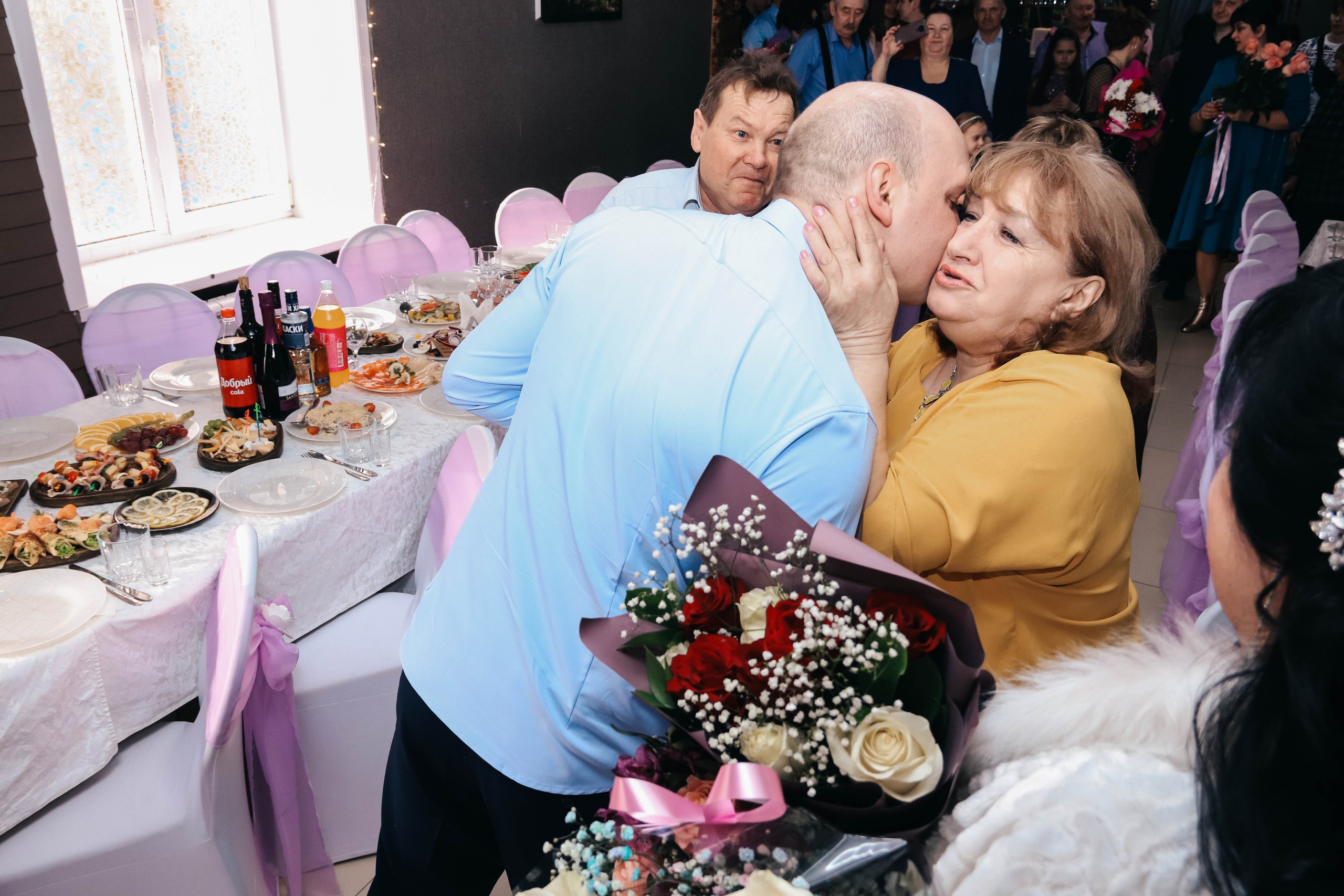 Свадебный банкет. Фотограф Дарья Маташкова