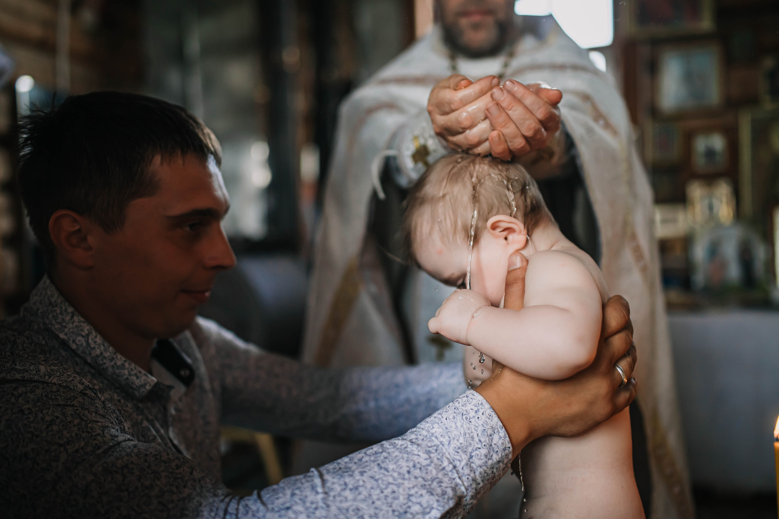 Крещение Мирославы. Фотограф Дарья Маташкова
