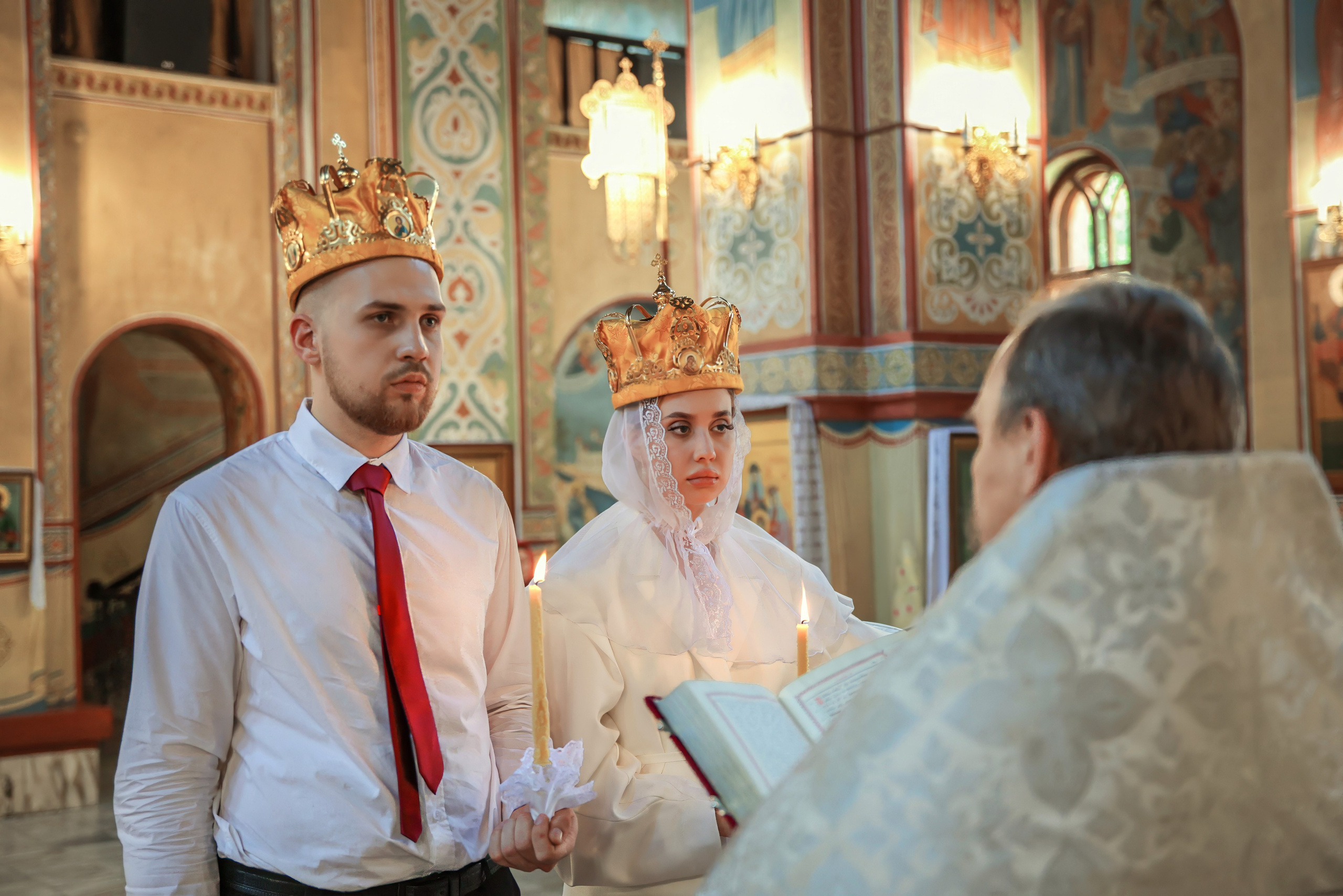 Венчание Святослава и Александры. ТОП Фотограф на Крещение и Венчание Железногорск Алексей Мещеряков