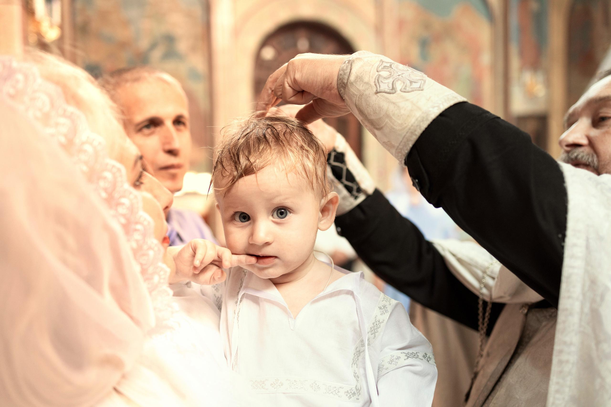 Крещение Виктора. ТОП Фотограф на Крещение и Венчание Железногорск Алексей Мещеряков