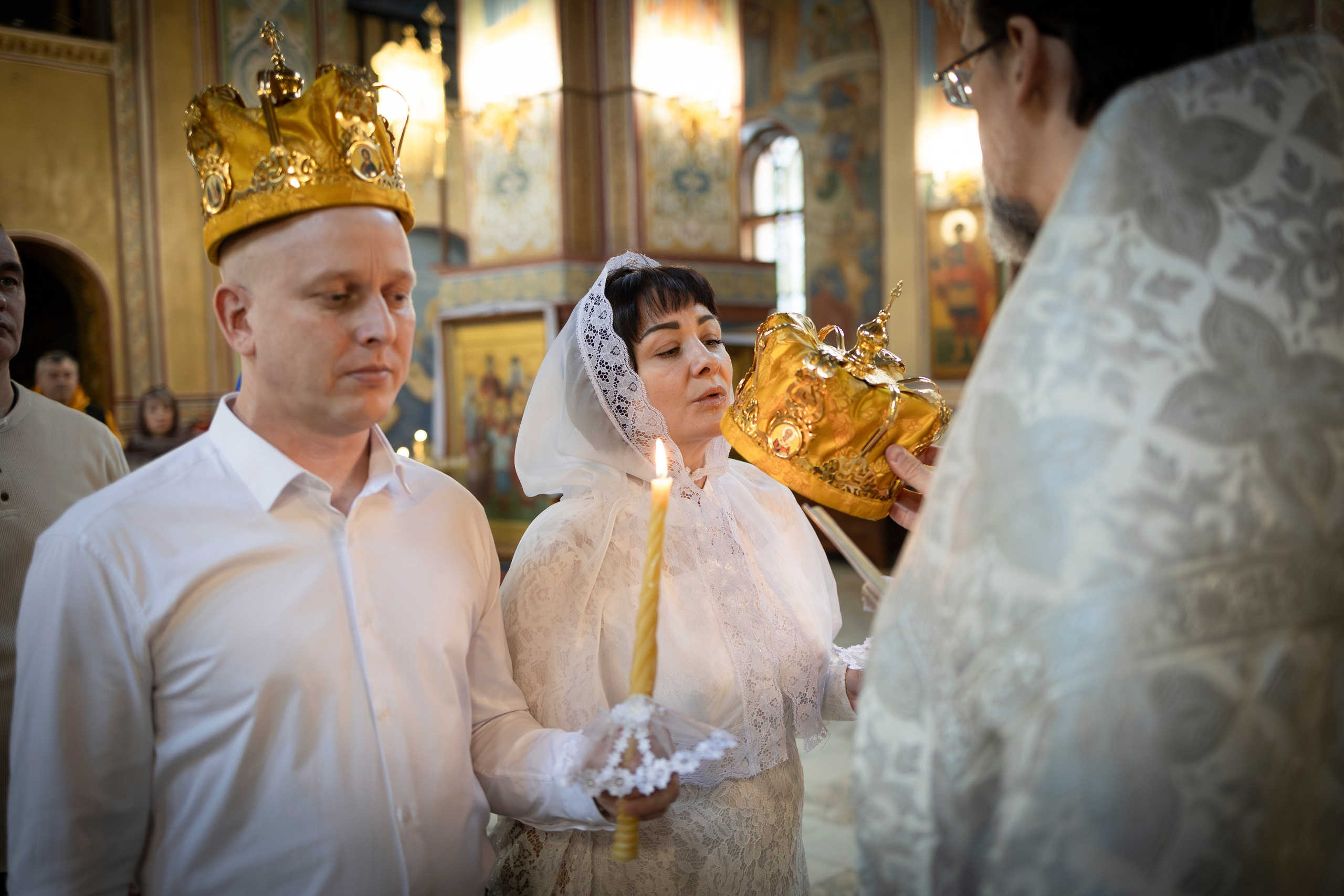 Венчание Артема и Инны. ТОП Фотограф на Крещение и Венчание Железногорск Алексей Мещеряков