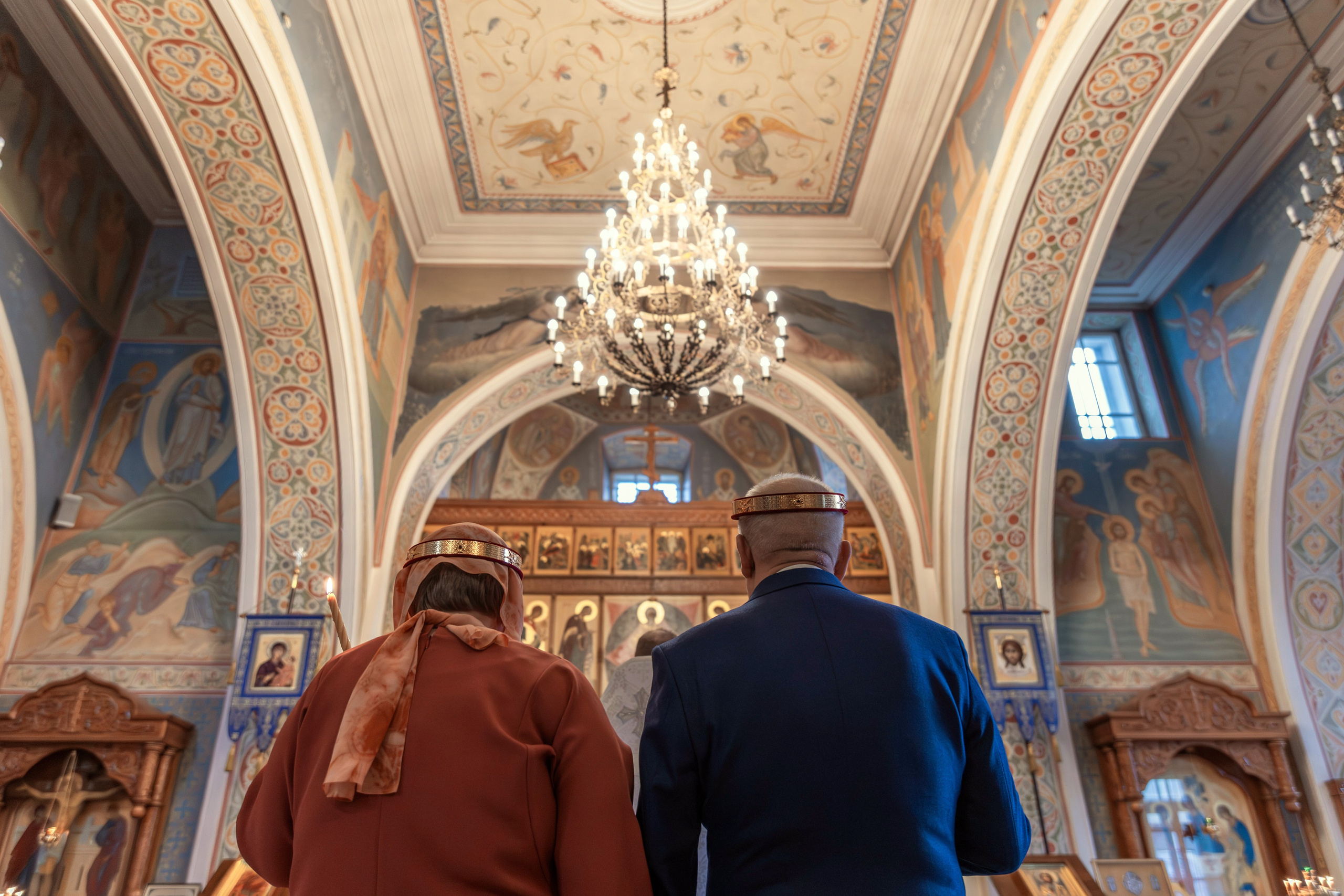 Венчание Виктора и Светланы. ТОП Фотограф на Крещение и Венчание Железногорск Алексей Мещеряков