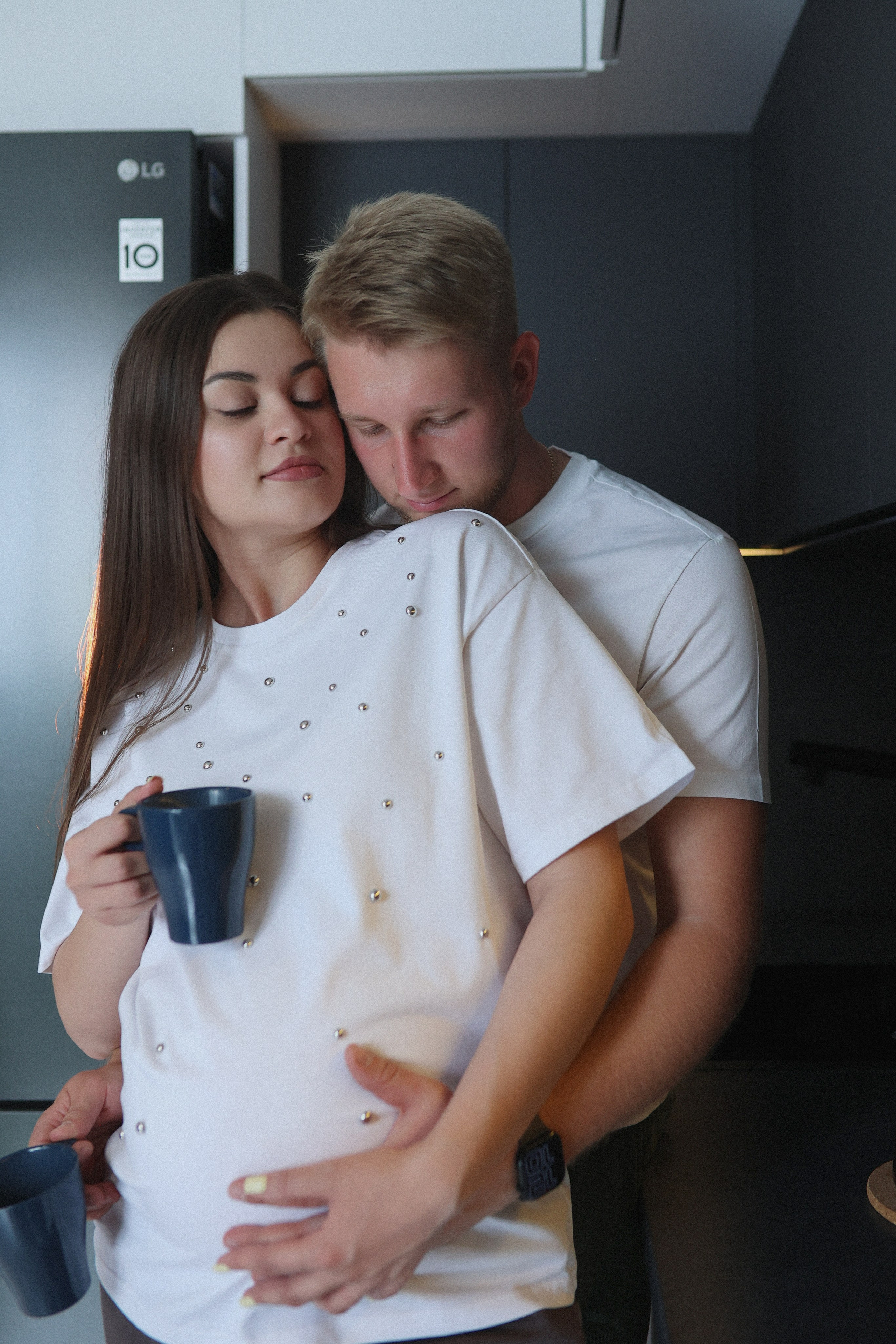 Семья Насти, Илья и животика. Фотограф Самара Лена Мандарин