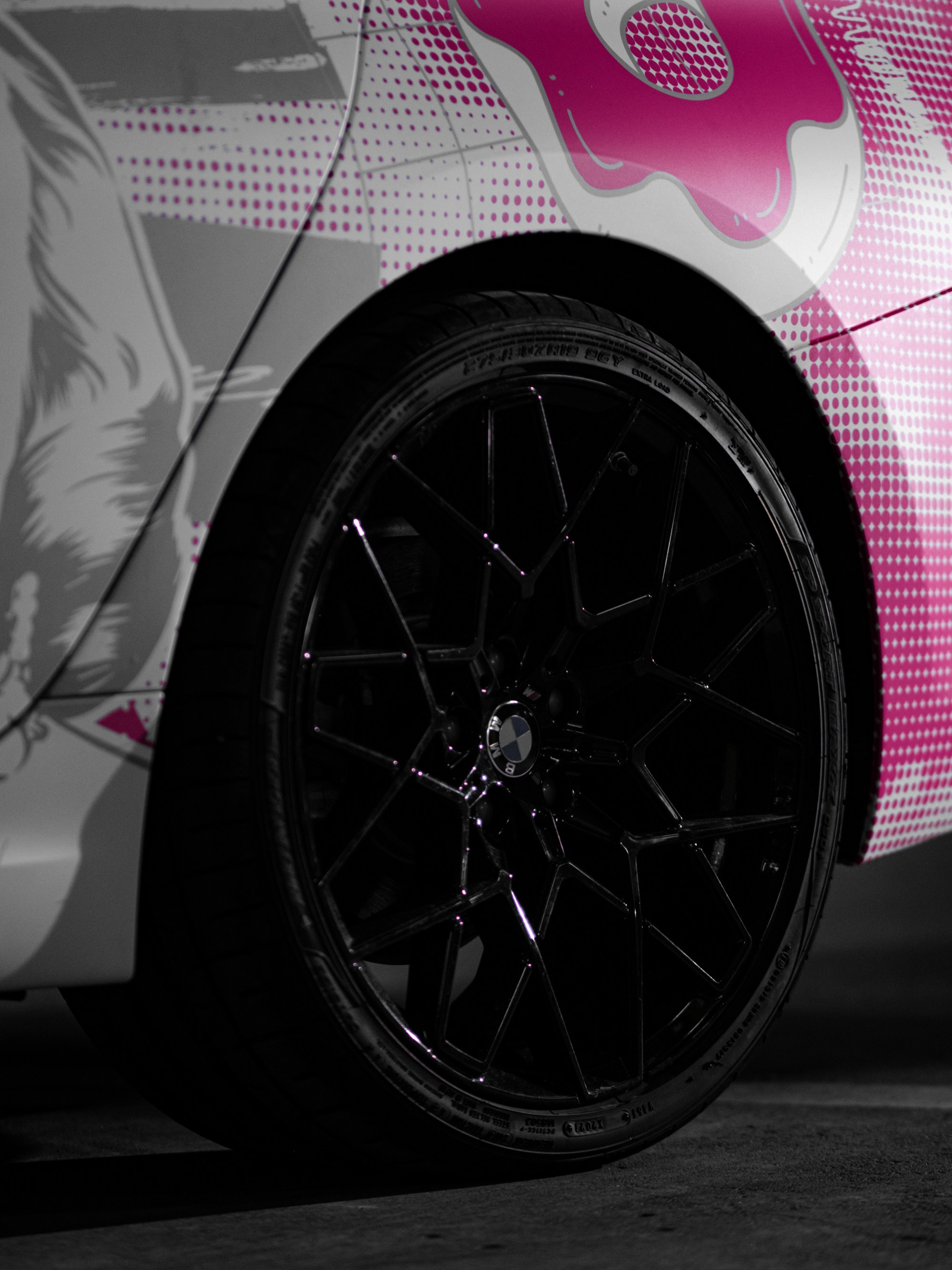 Винилография на BMW 3 G20. Студия дизайна и оклейки авто Barmaley Design