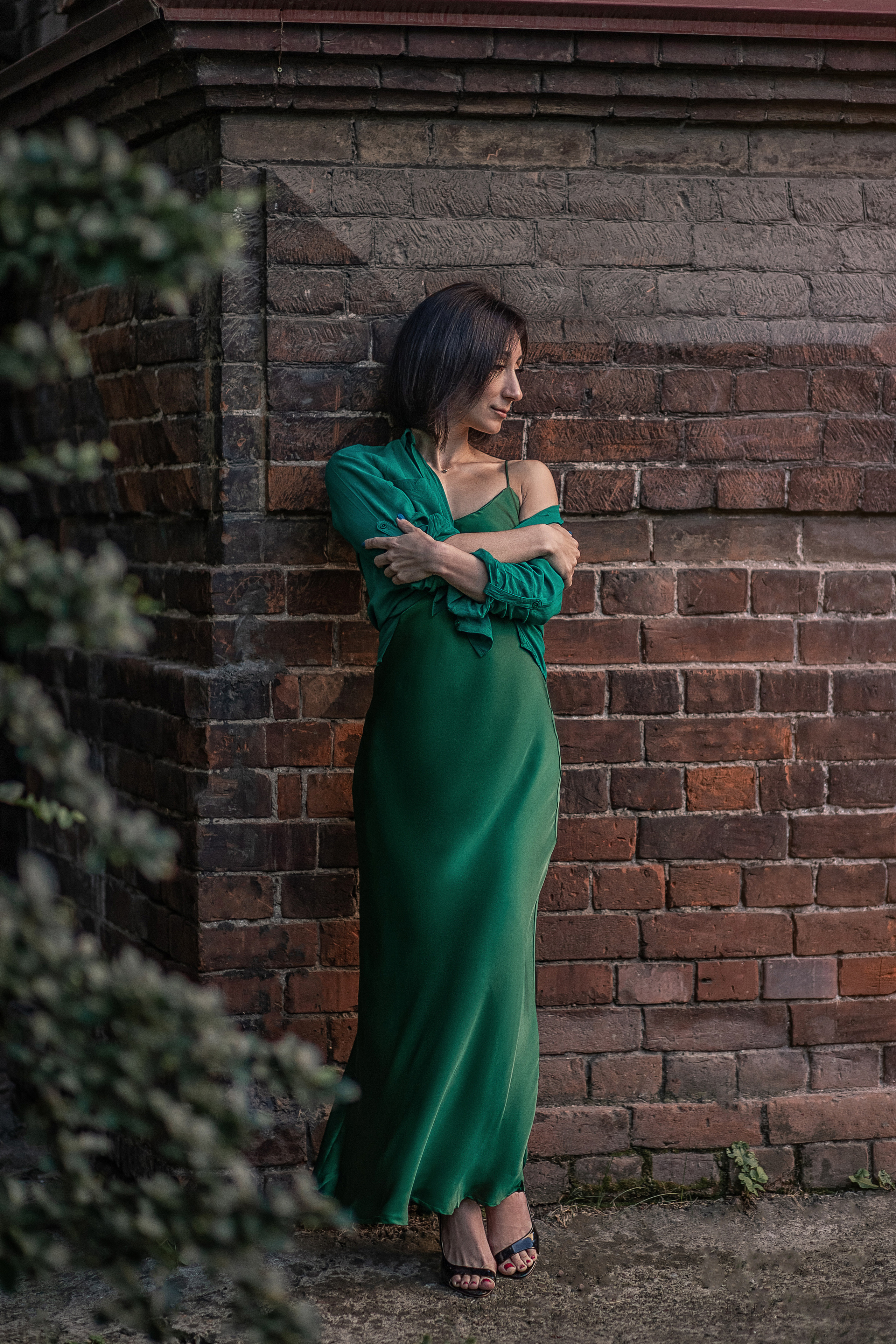 Лили в изумрудной лозе. Детский и семейный фотограф в Красноярске Юлия Бирюкова