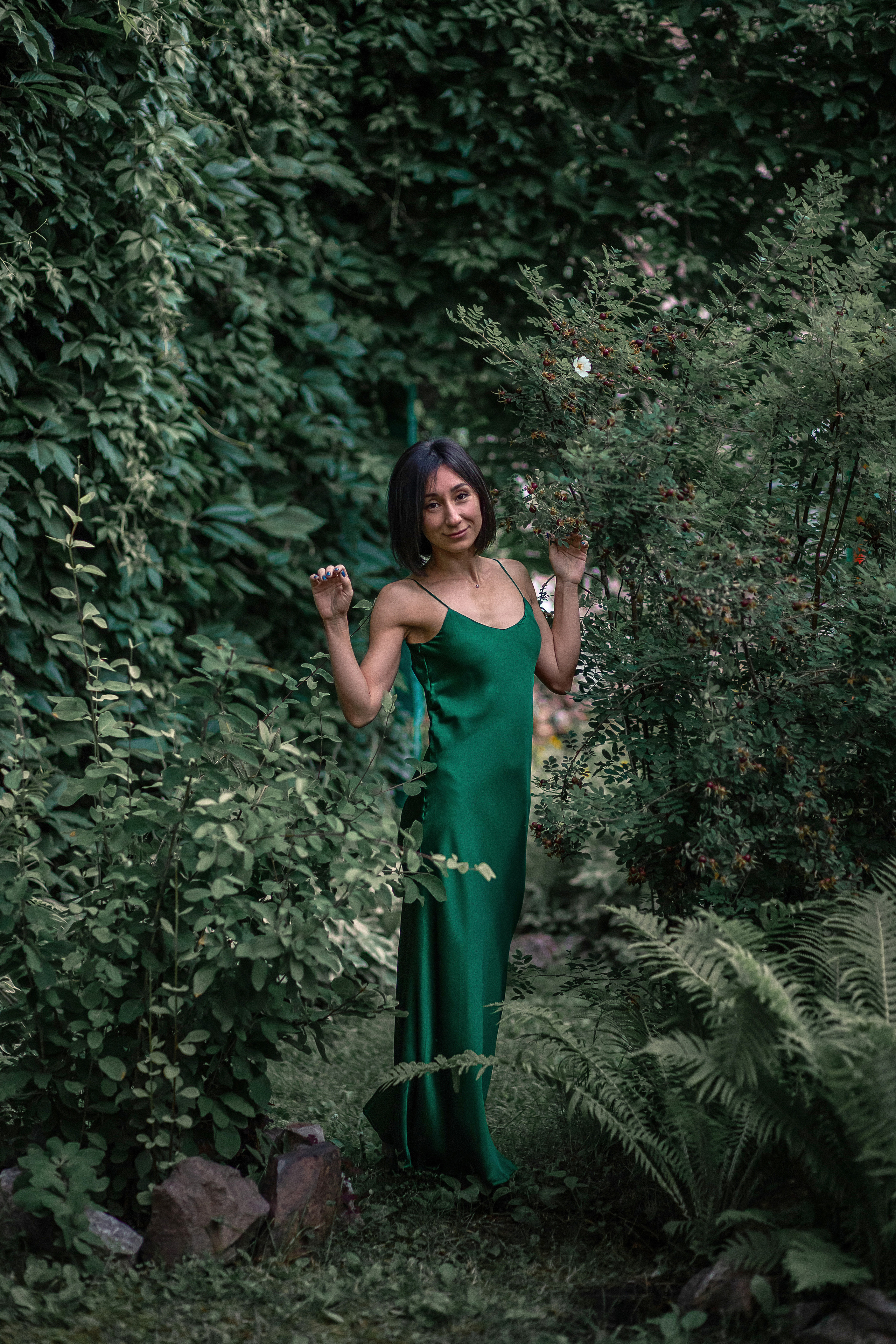 Лили в изумрудной лозе. Детский и семейный фотограф в Красноярске Юлия Бирюкова