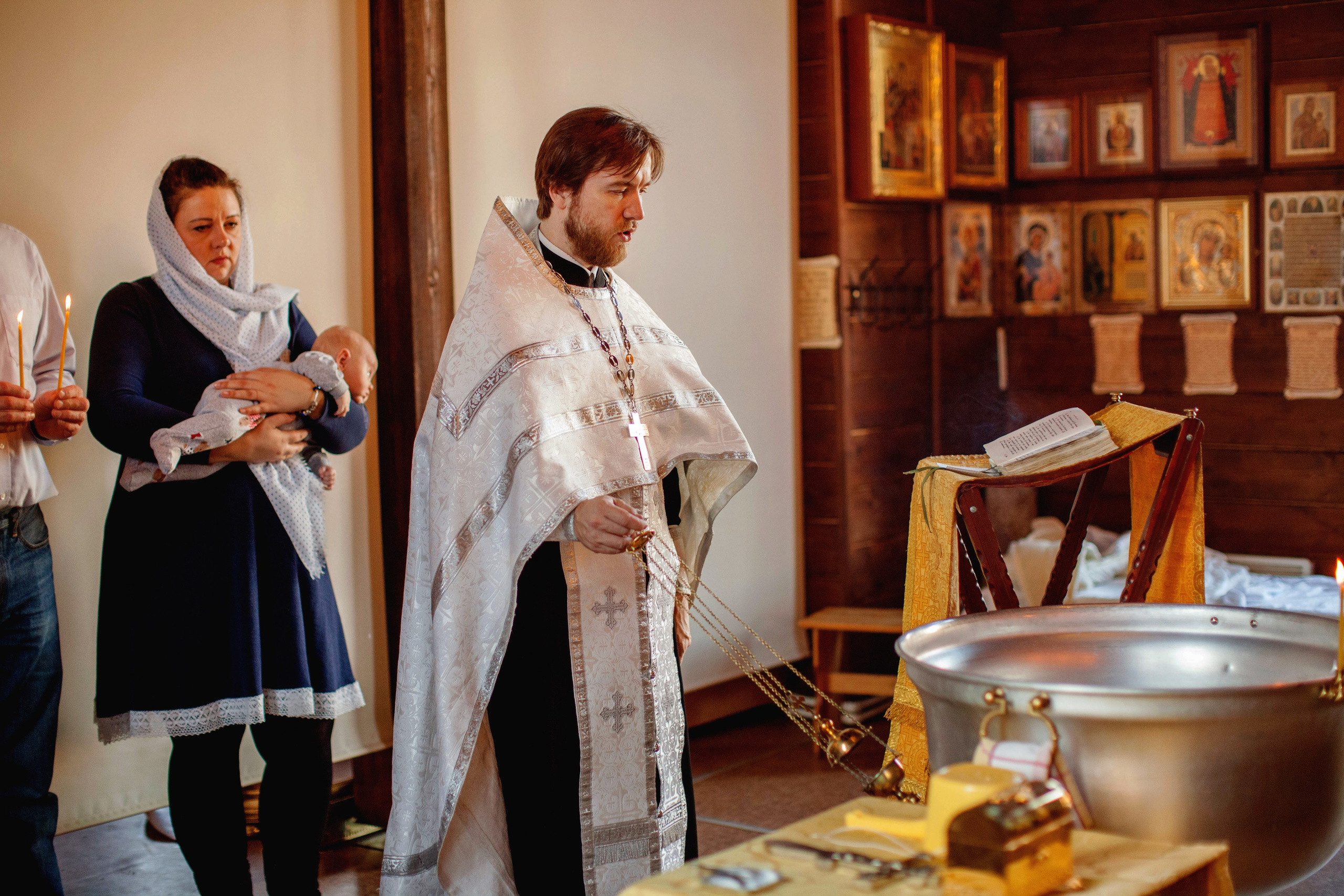Таинство Крещения. Фотограф Дарья Планкина