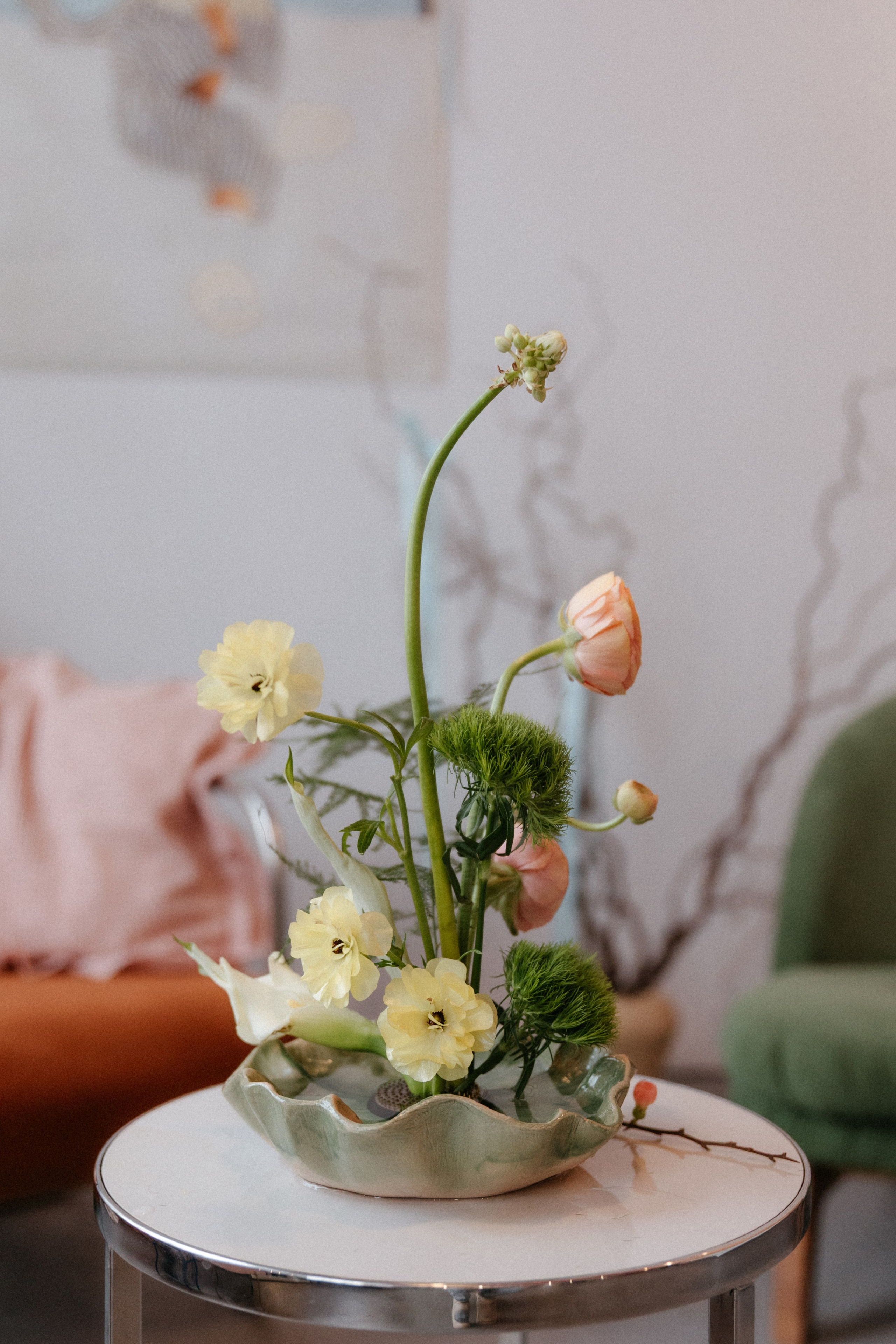 Мастер Класс по созданию Экибаны. Фотограф Муратова Алена