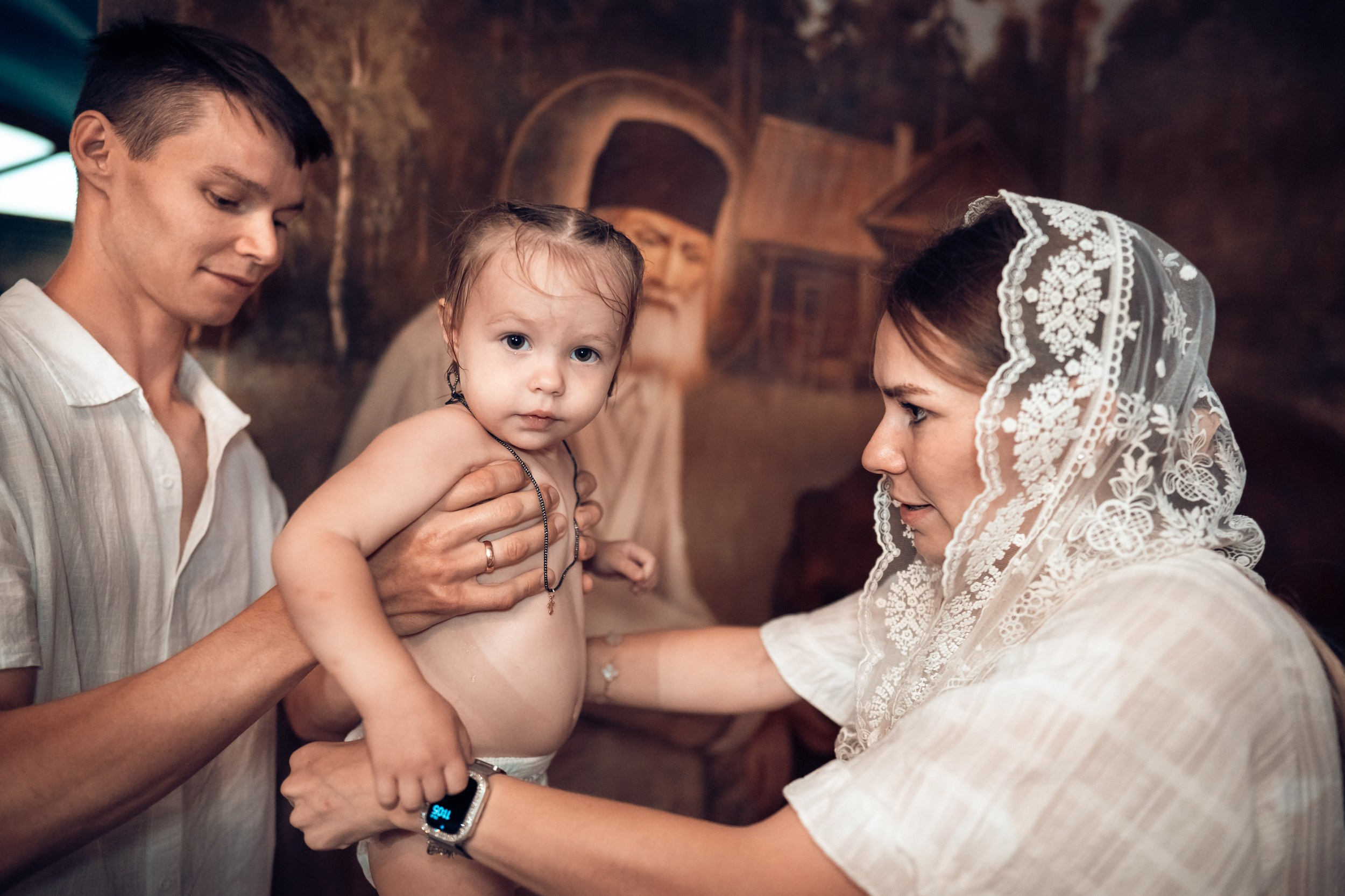 Крещение в Покровском соборе. Церковный фотограф Севастополь