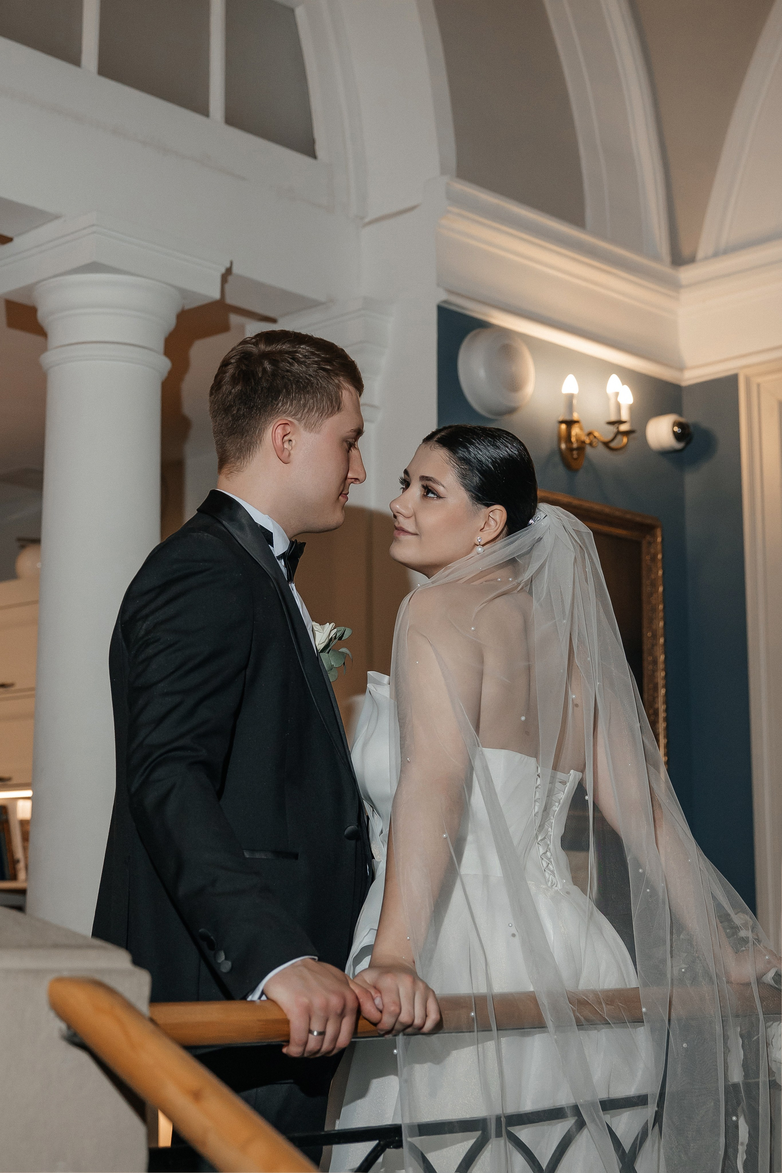 Свадебная фотосессия в Усадьбе Васильчиковых (музей военной формы)