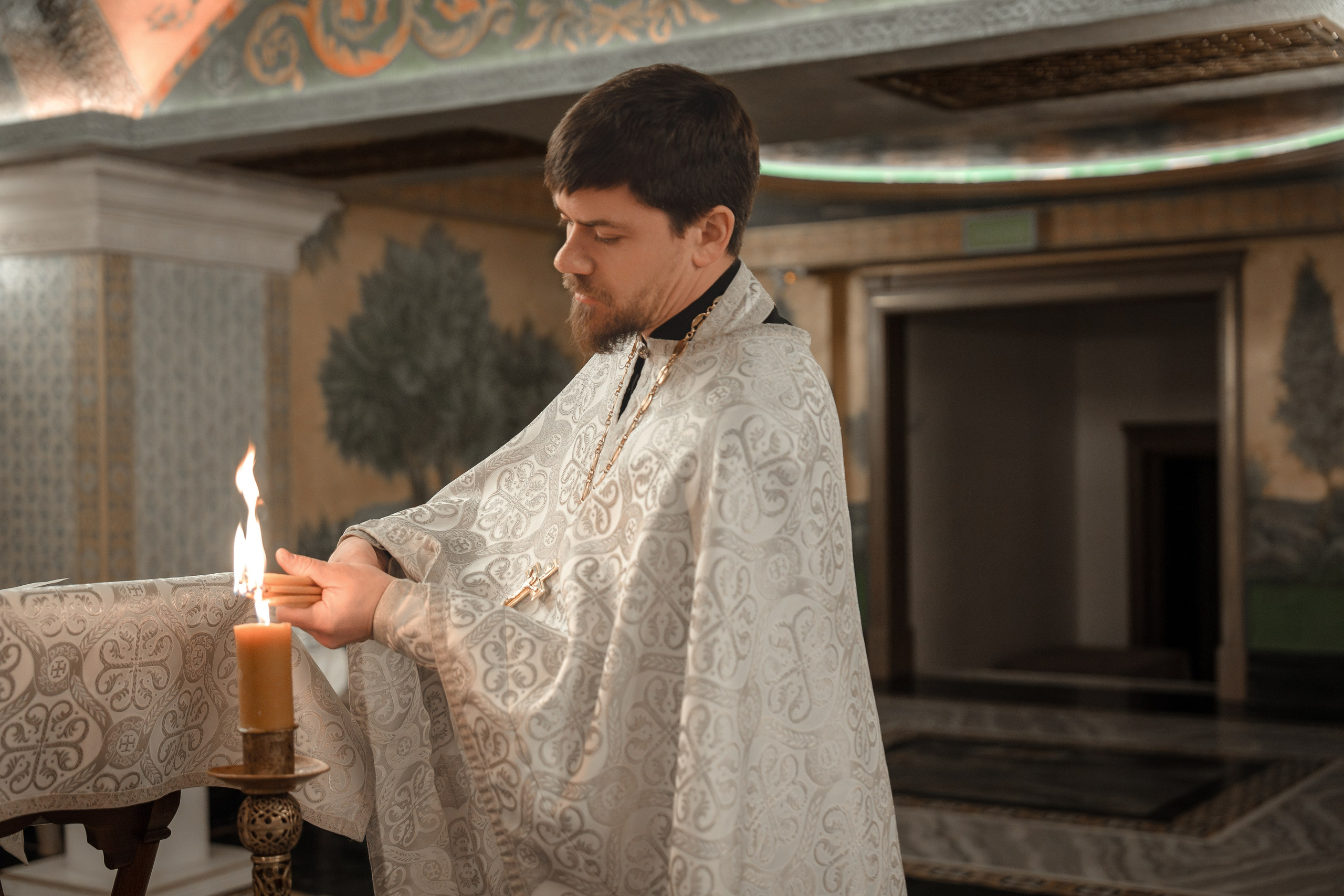 Фотограф на крещение в Сретенском монастыре 