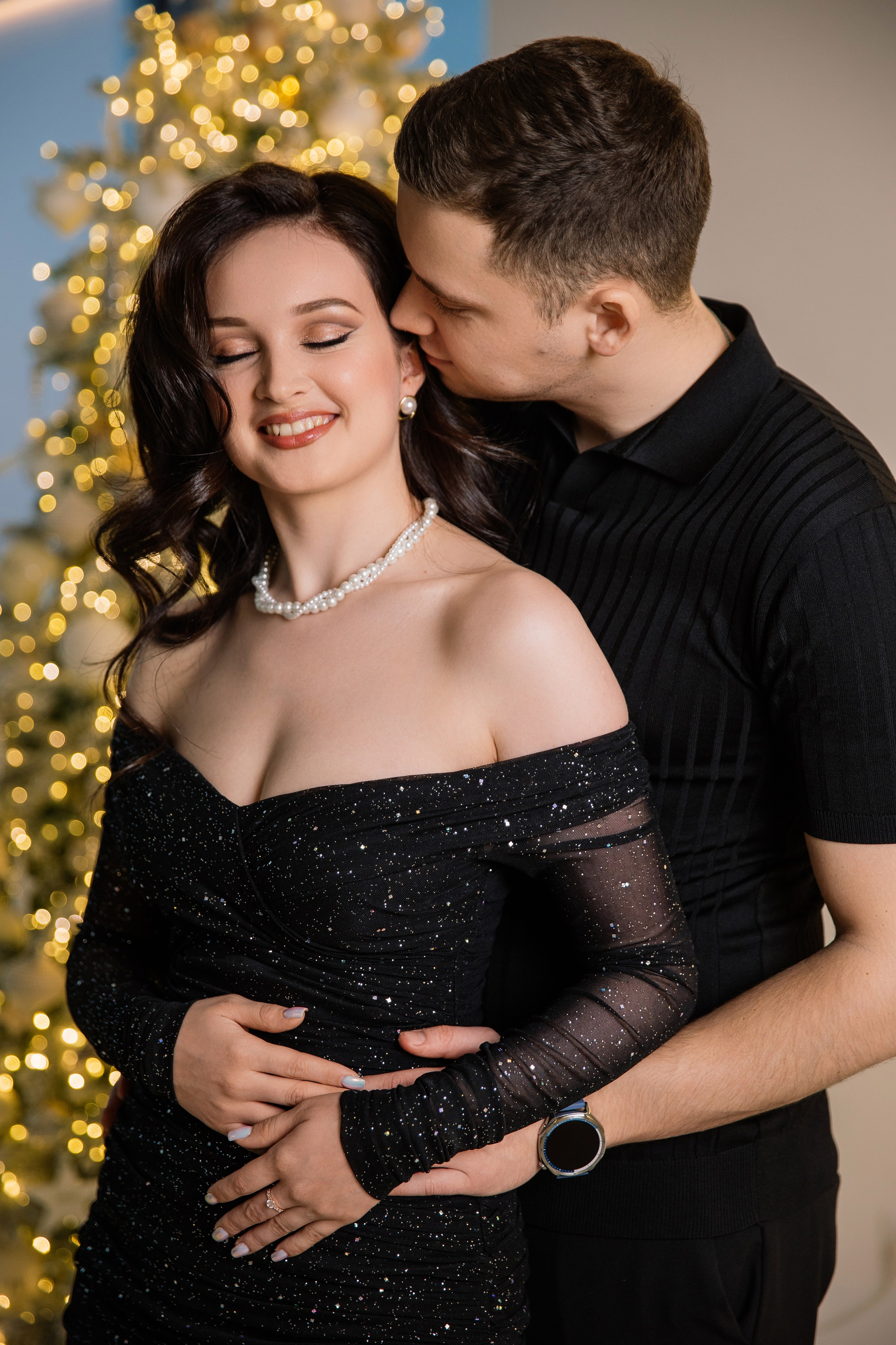 Новогодняя Love-story фотостудия Art Palace. Семейный фотограф Толстикова Кристина