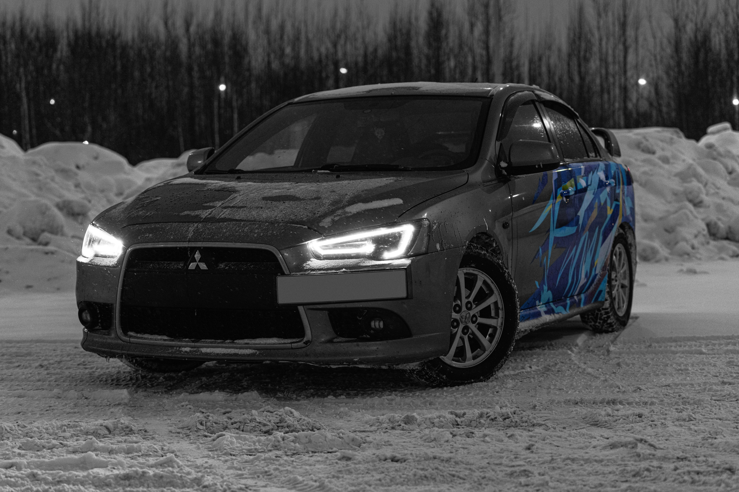 Mitsubishi Lancer X. Антон Незримый | Фотограф в Санкт-Петербурге