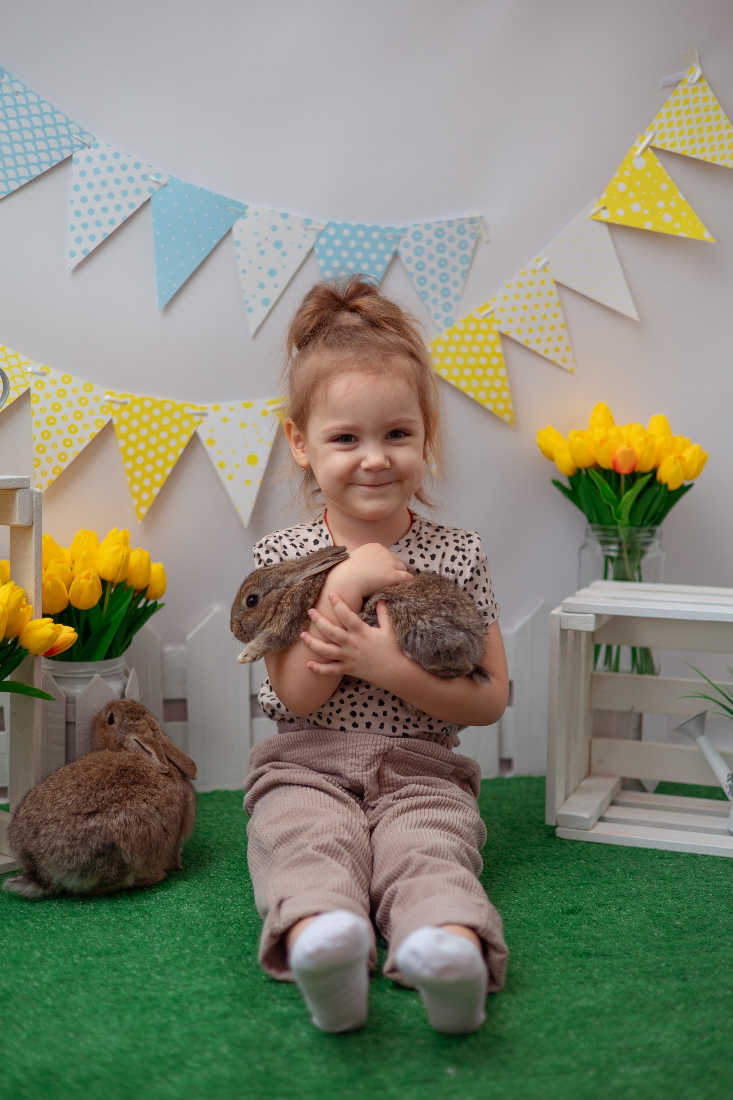 Поля кролики. Семейный и детский фотограф в Михайловке Татьяна Лестьева
