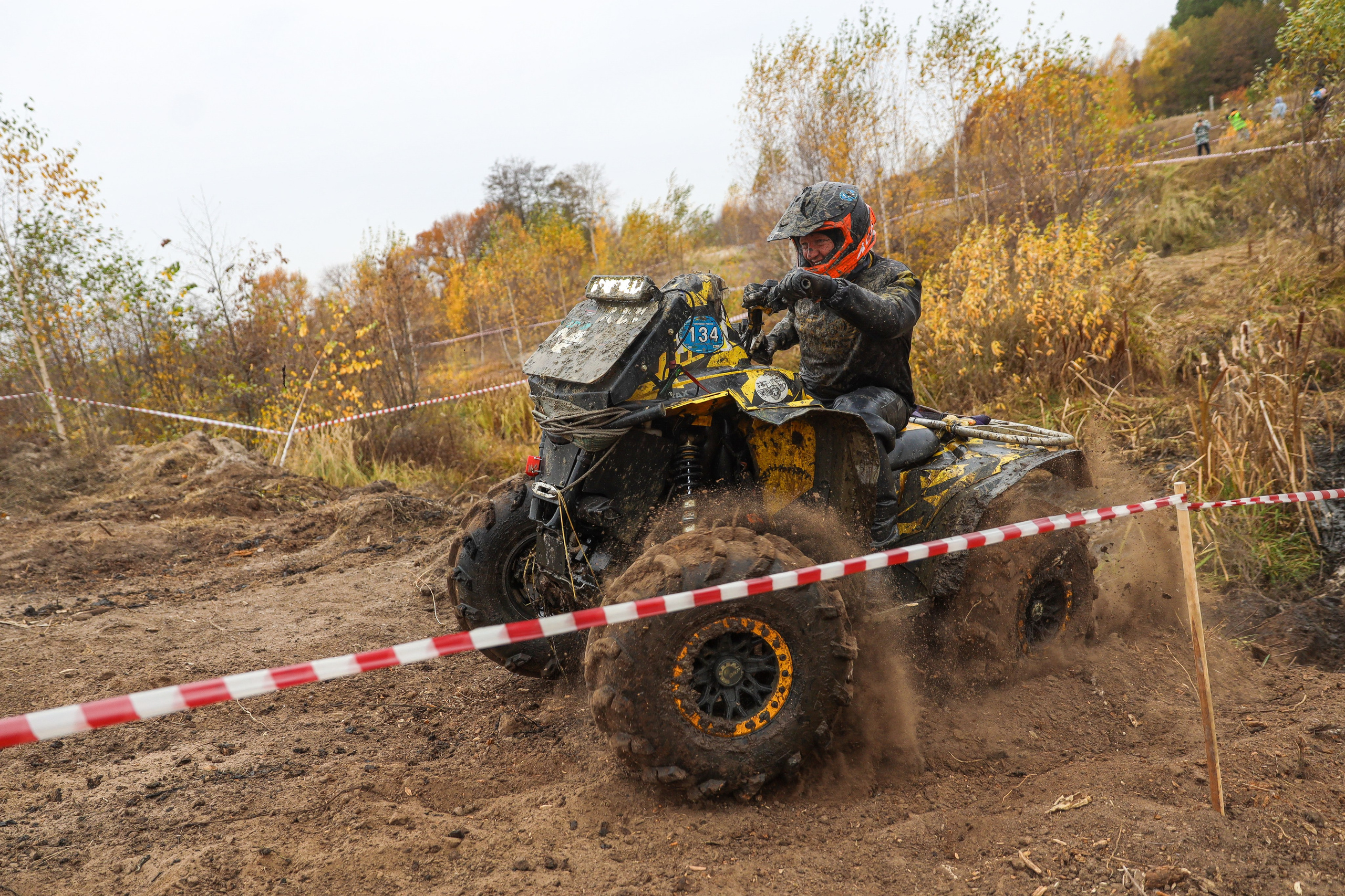 Гонки на квадроциклах Грязевое кольцо. Спортивный фотограф в Самаре