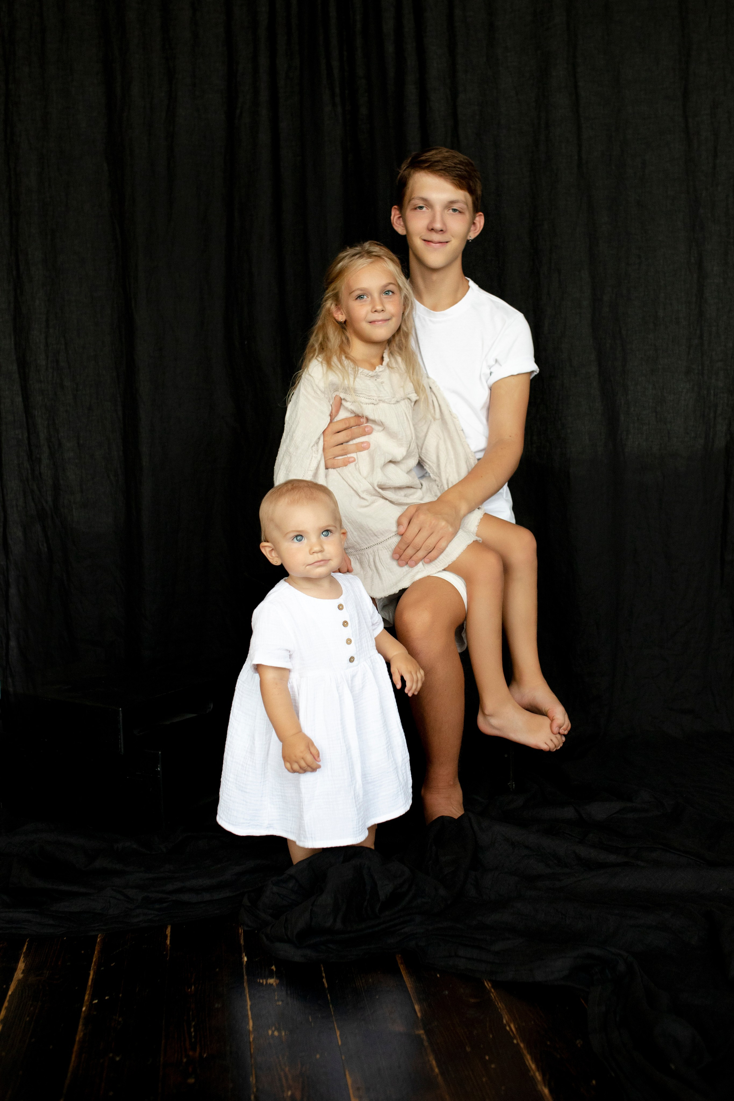 Моряна, Кирилл, Тимур, Злата, Рада