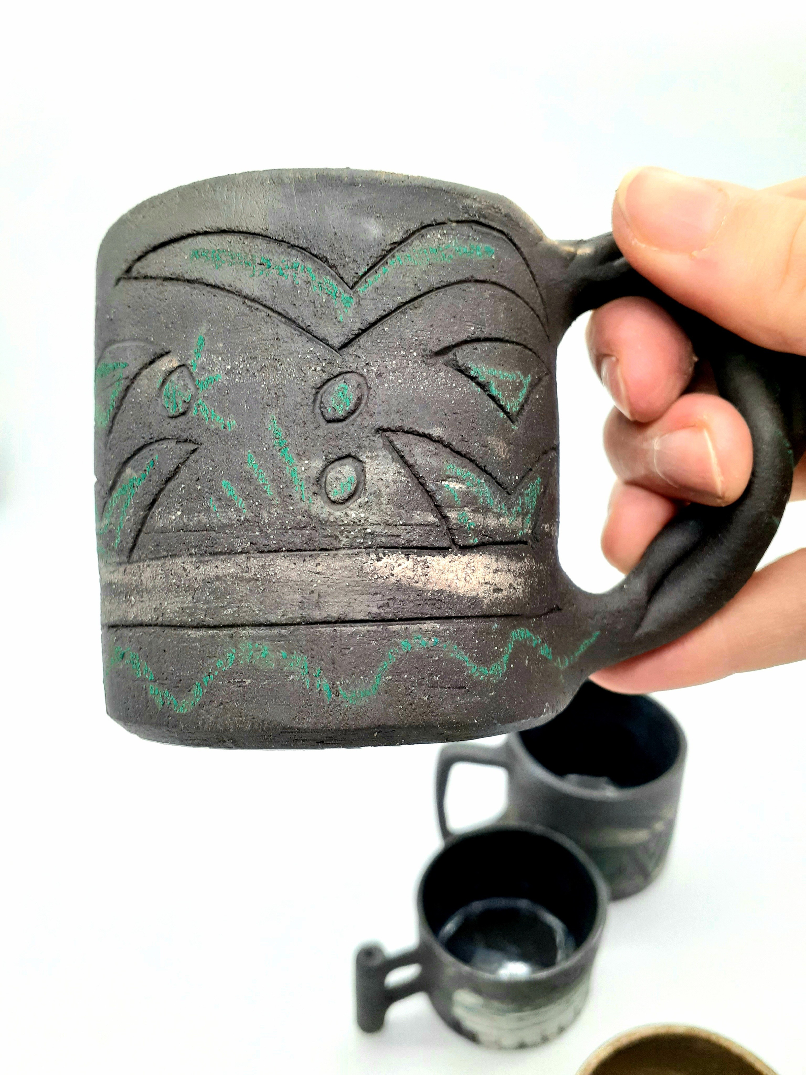 Наскальные рисунки. Керамика с историей. Елена Рогалёва