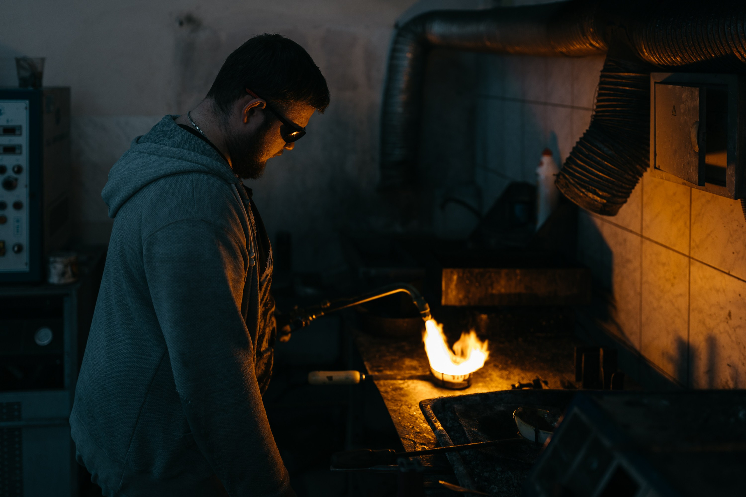 Промышленный репортаж ювелирного производства. Фотограф Олег Сотник