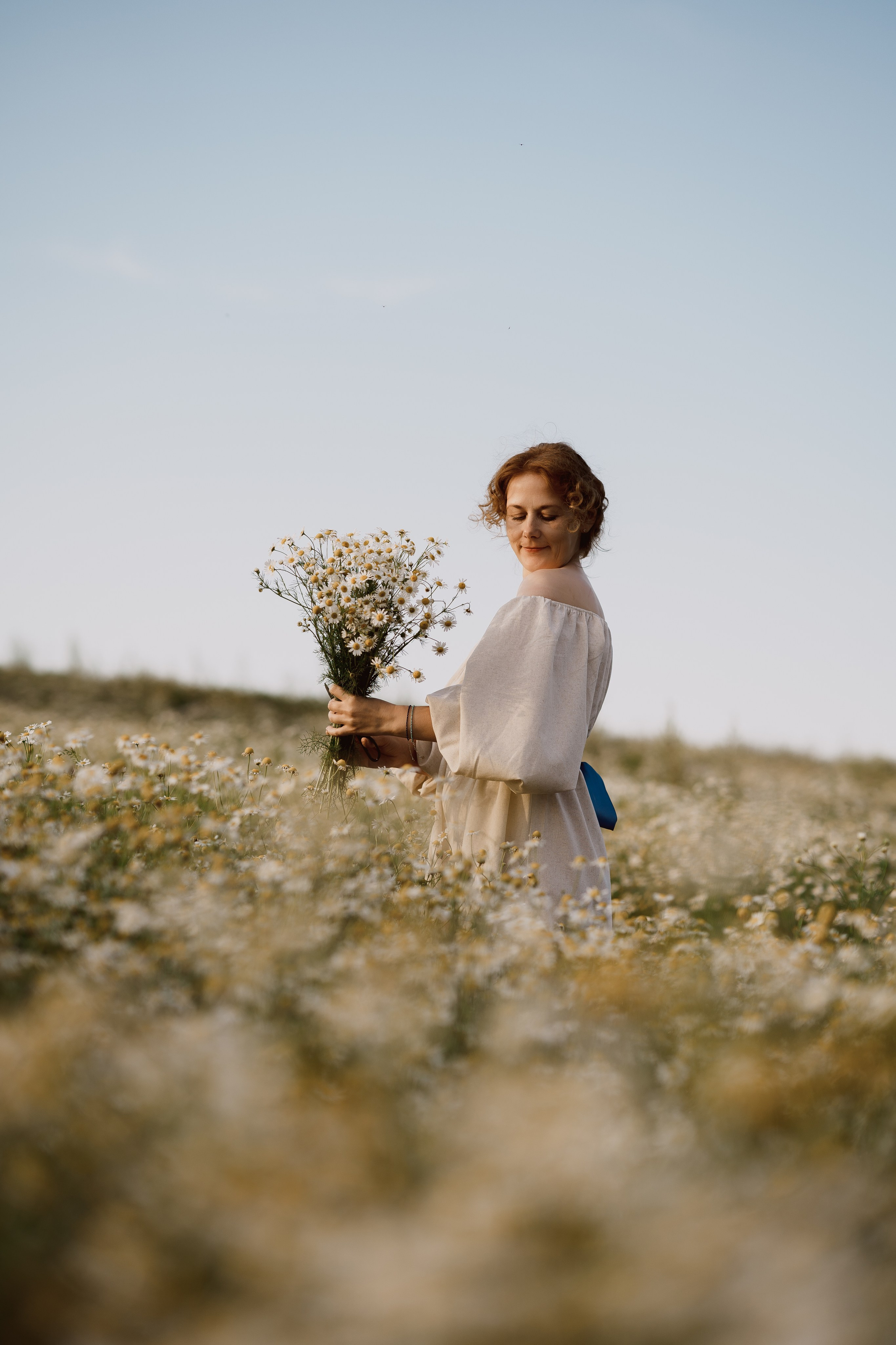 Ромашковое поле. Радонеж. Семейный и детский фотограф в Сергиев Посаде, Хотьково Якимчук Любовь