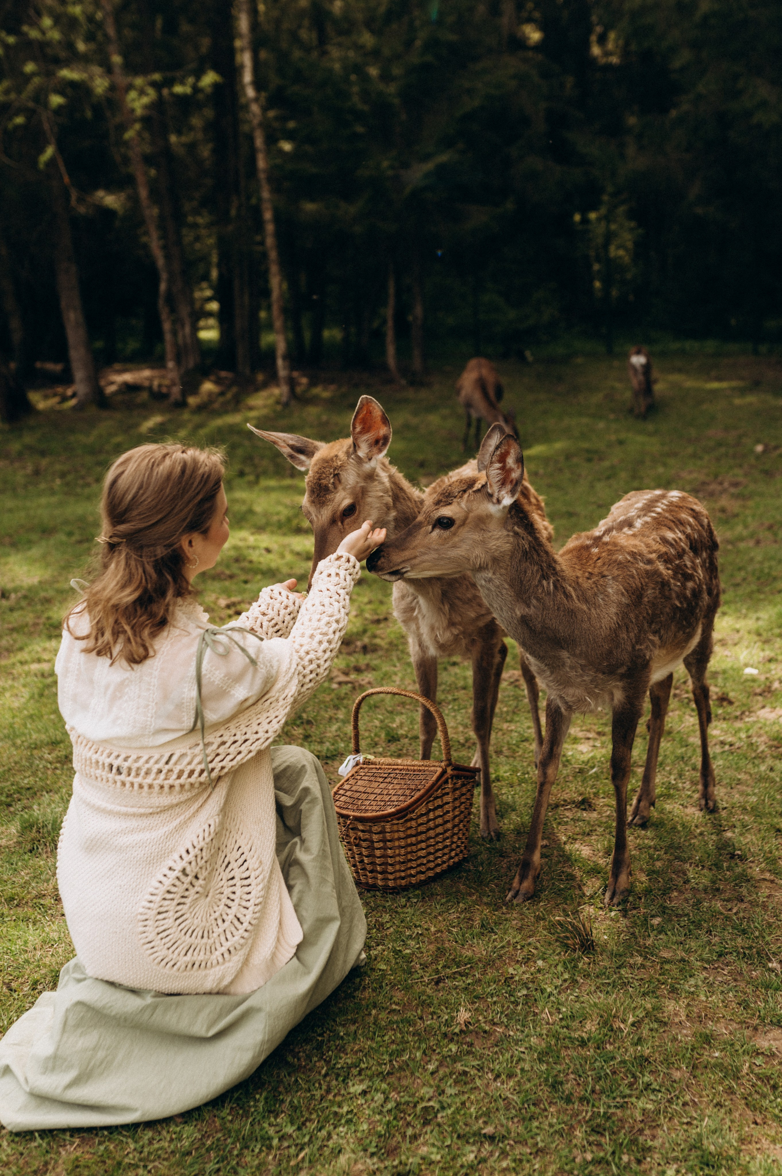Оленья ферма. Семейный фотограф Нагорнова Виктория