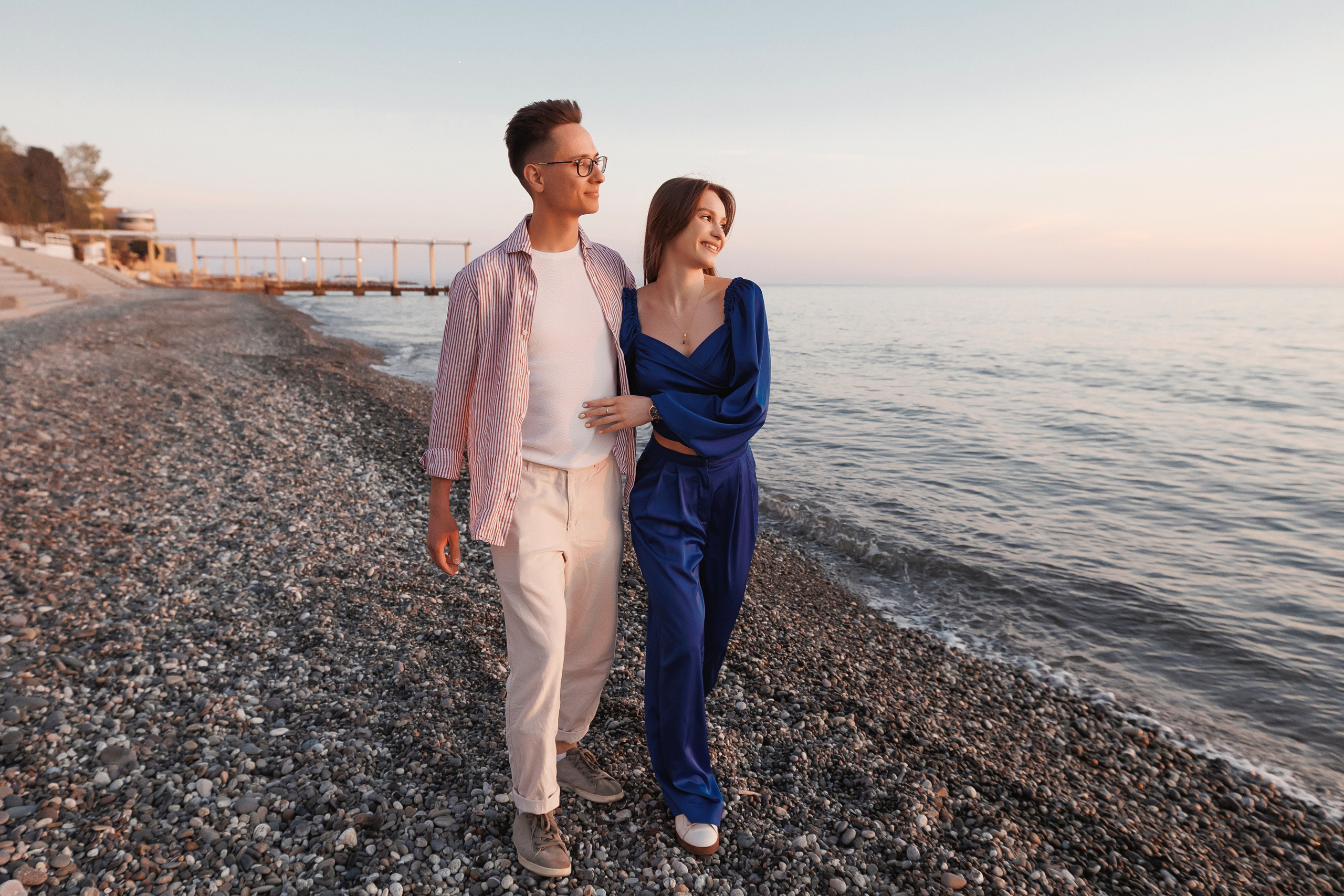 Предложение руки и сердца на море в Сочи. Свадебный и семейный фотограф в Сочи Денис Вялов