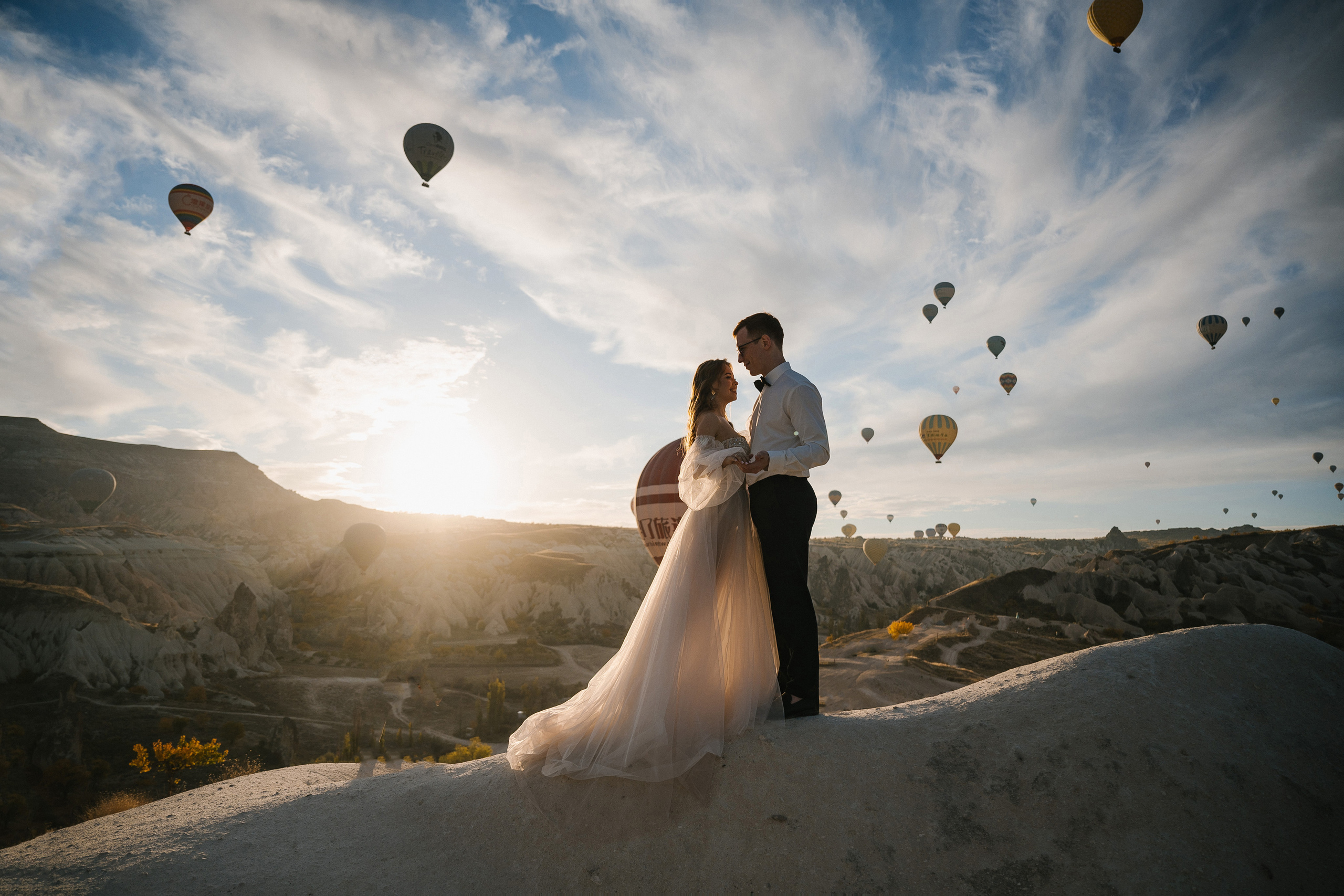 Нежные Юля и Андрей в Каппадокии. Свадебный и репортажный фотограф во Владимире Андрей Николаев
