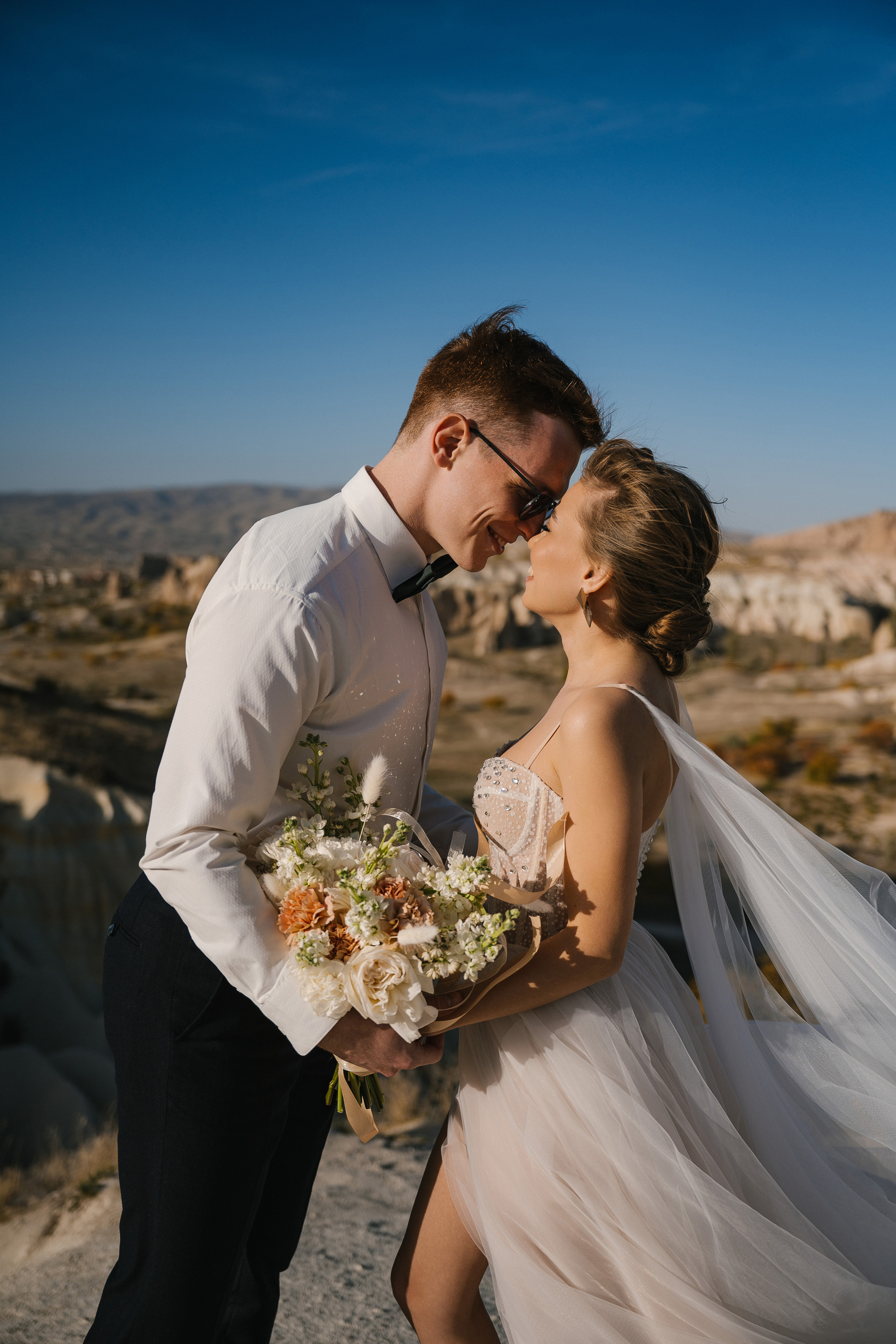 Нежные Юля и Андрей в Каппадокии. Свадебный и репортажный фотограф во Владимире Андрей Николаев