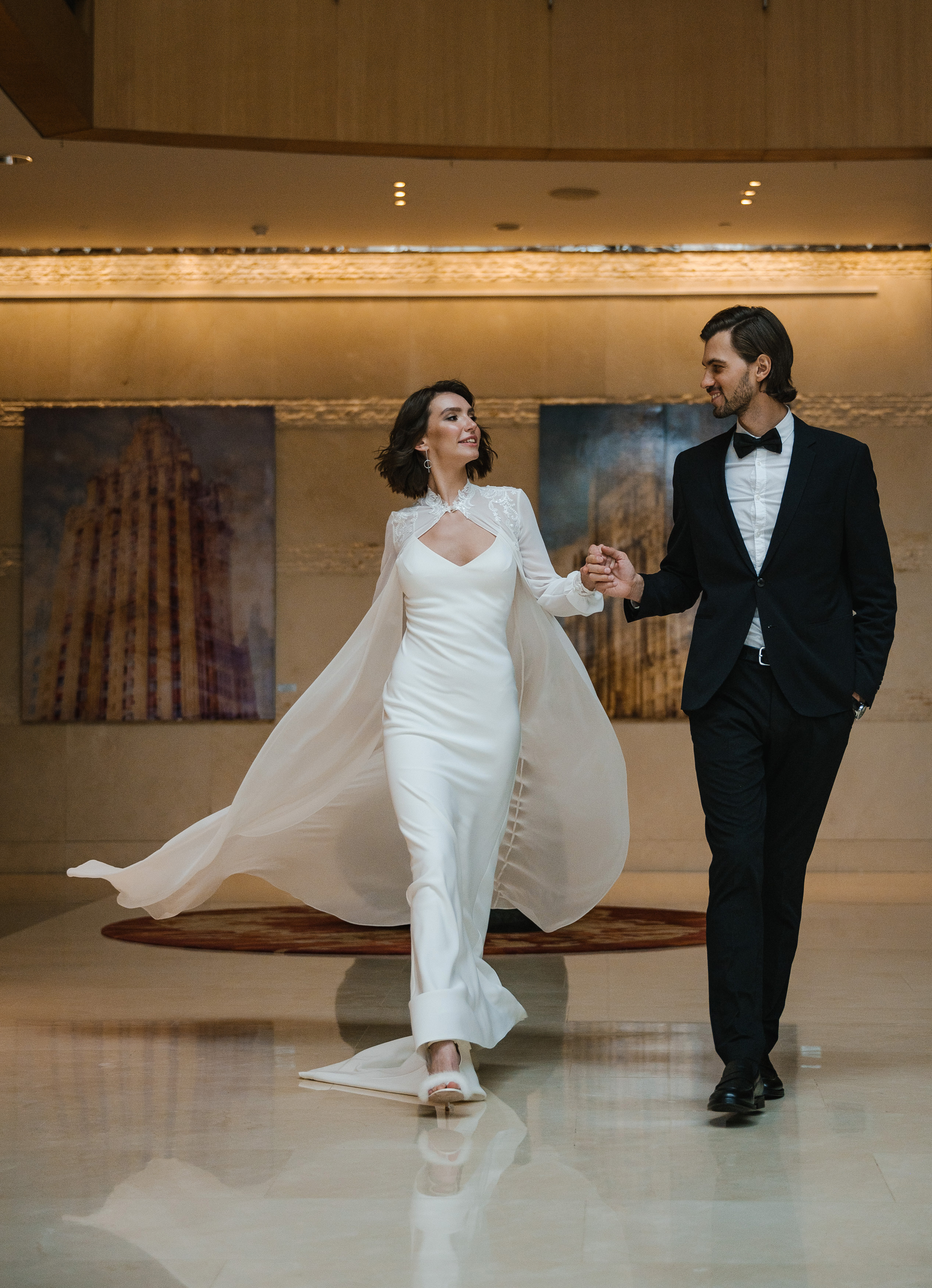 Игривое утро Лизы и Стаса в отеле. Свадебный и репортажный фотограф во Владимире Андрей Николаев