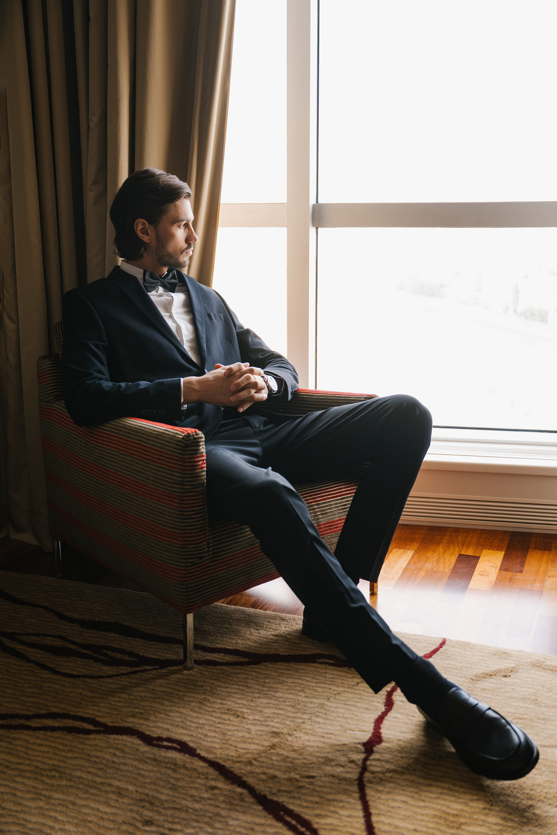 Игривое утро Лизы и Стаса в отеле. Свадебный и репортажный фотограф во Владимире Андрей Николаев