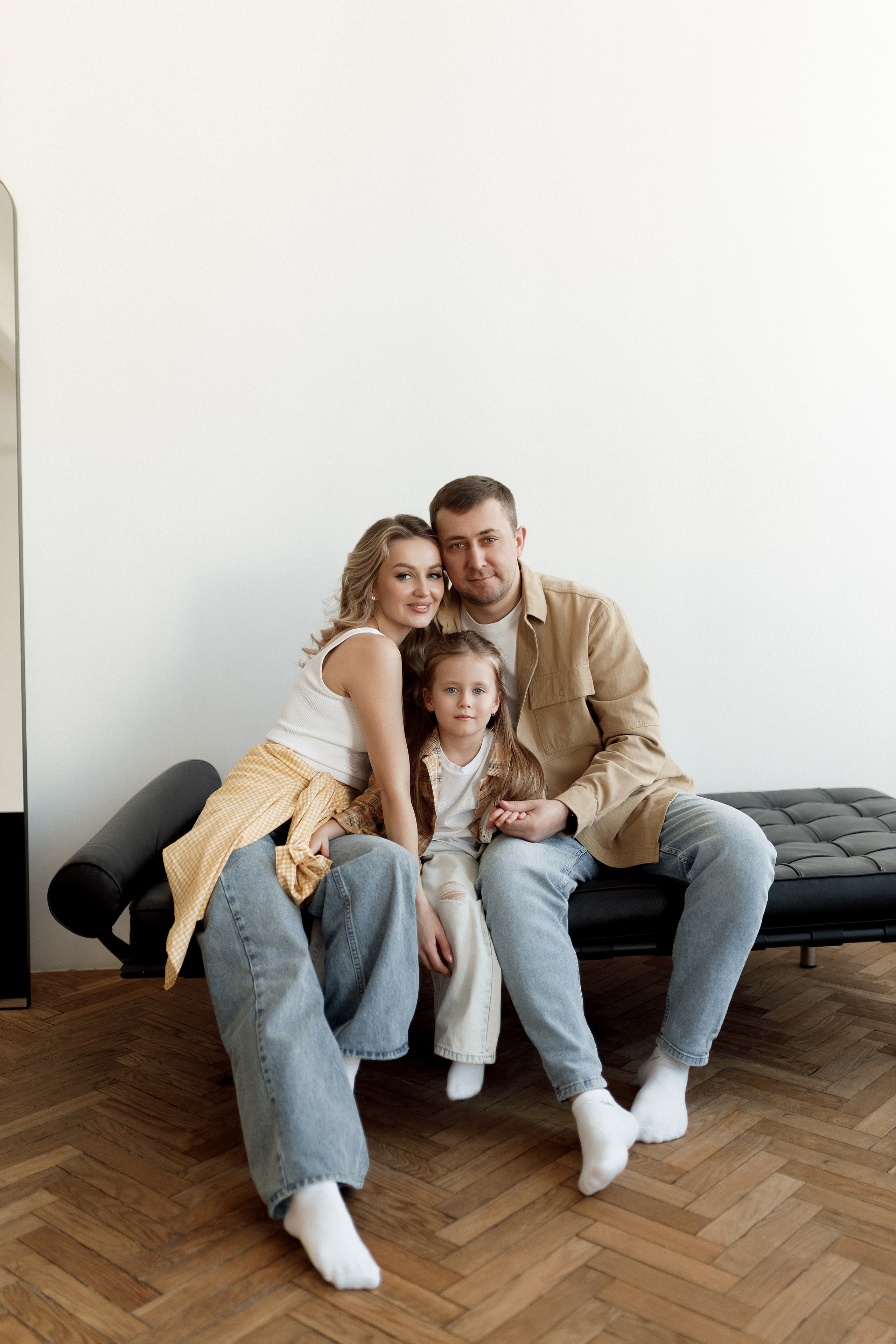 Алина с семьёй. Фотограф в Москве Юлия Хамзина