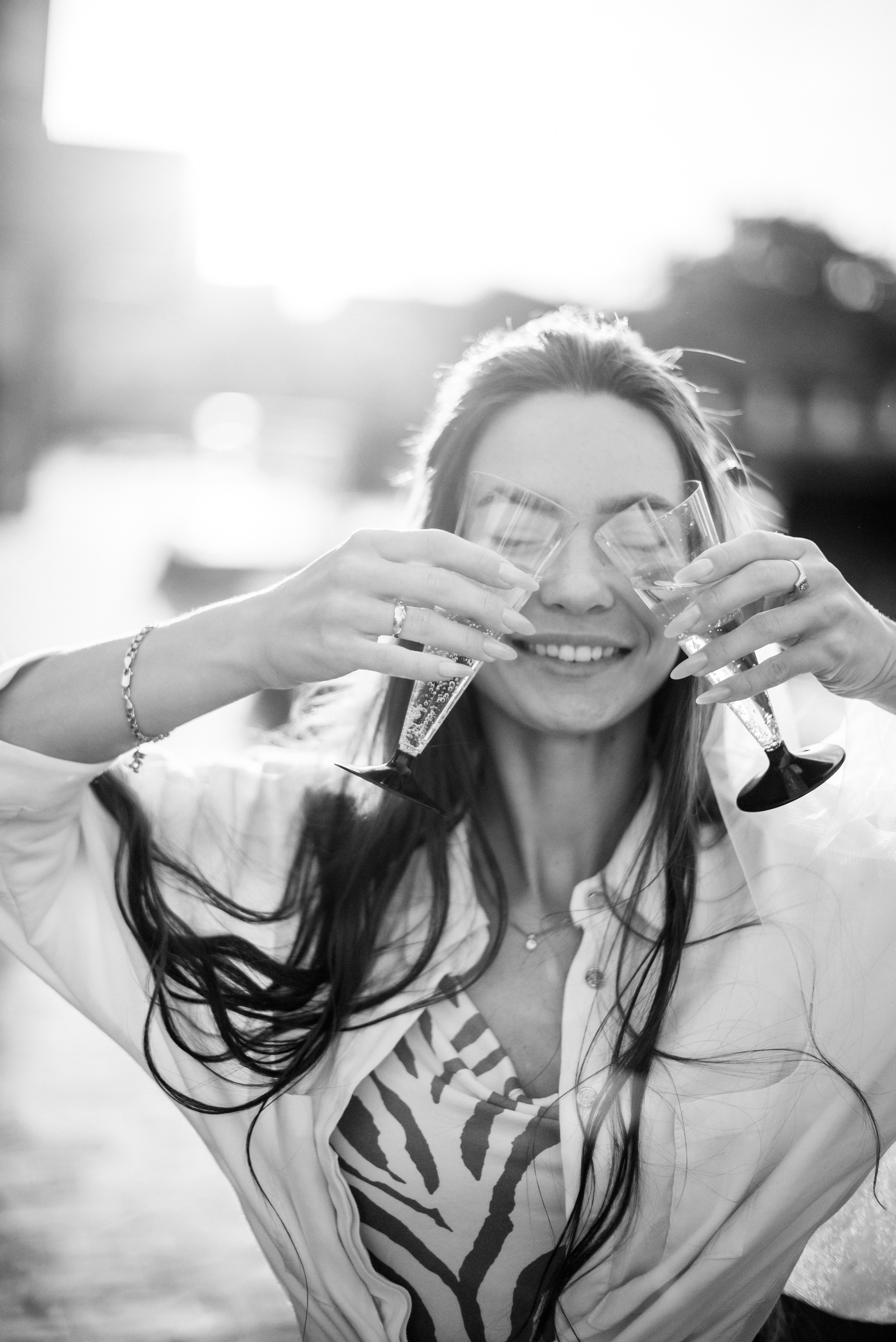 Девичник Юли на улице. Свадебный и портретный фотограф в Липецке Юлия Свит