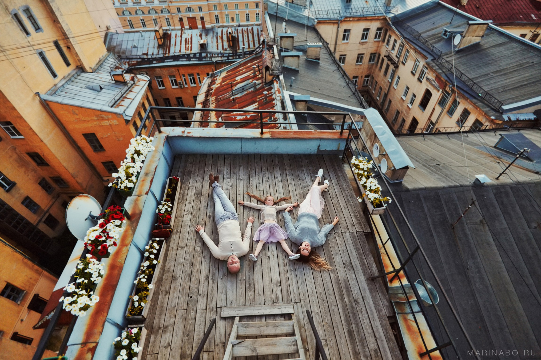 Питер, лето, вечер, крыши - семейная, Lifestyle фотосессия. Семейный Lifestyle фотограф в Санкт-Петербурге Марина Бокшицкая